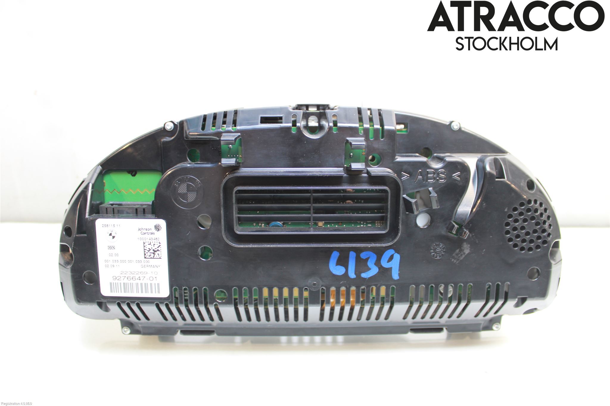 BMW 5 F10/F11/F18 09-17 Instr Kombinert