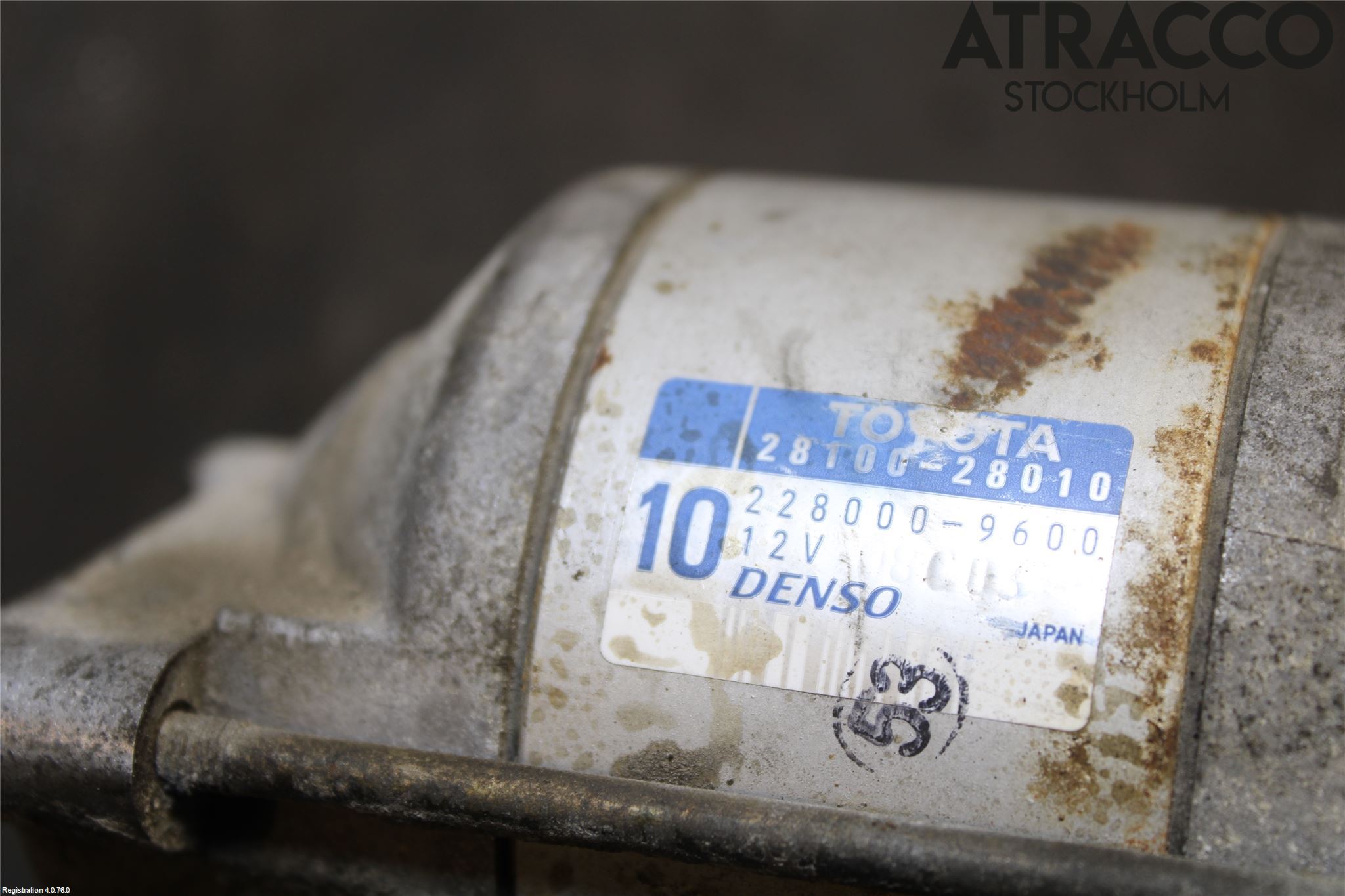 Toyota AVENSIS 98-02 Startmotor