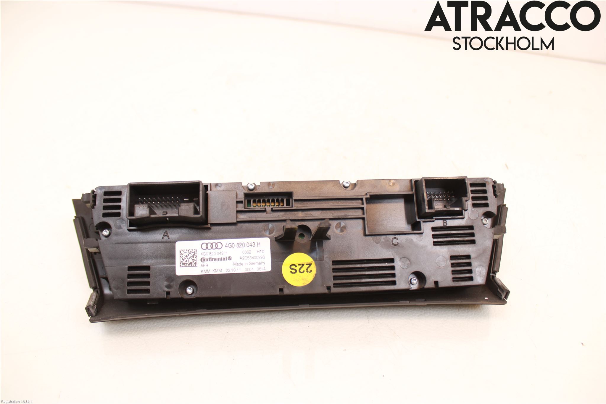 Audi A6/S6 4G 11-18 Varme Ac Betjening-Display
