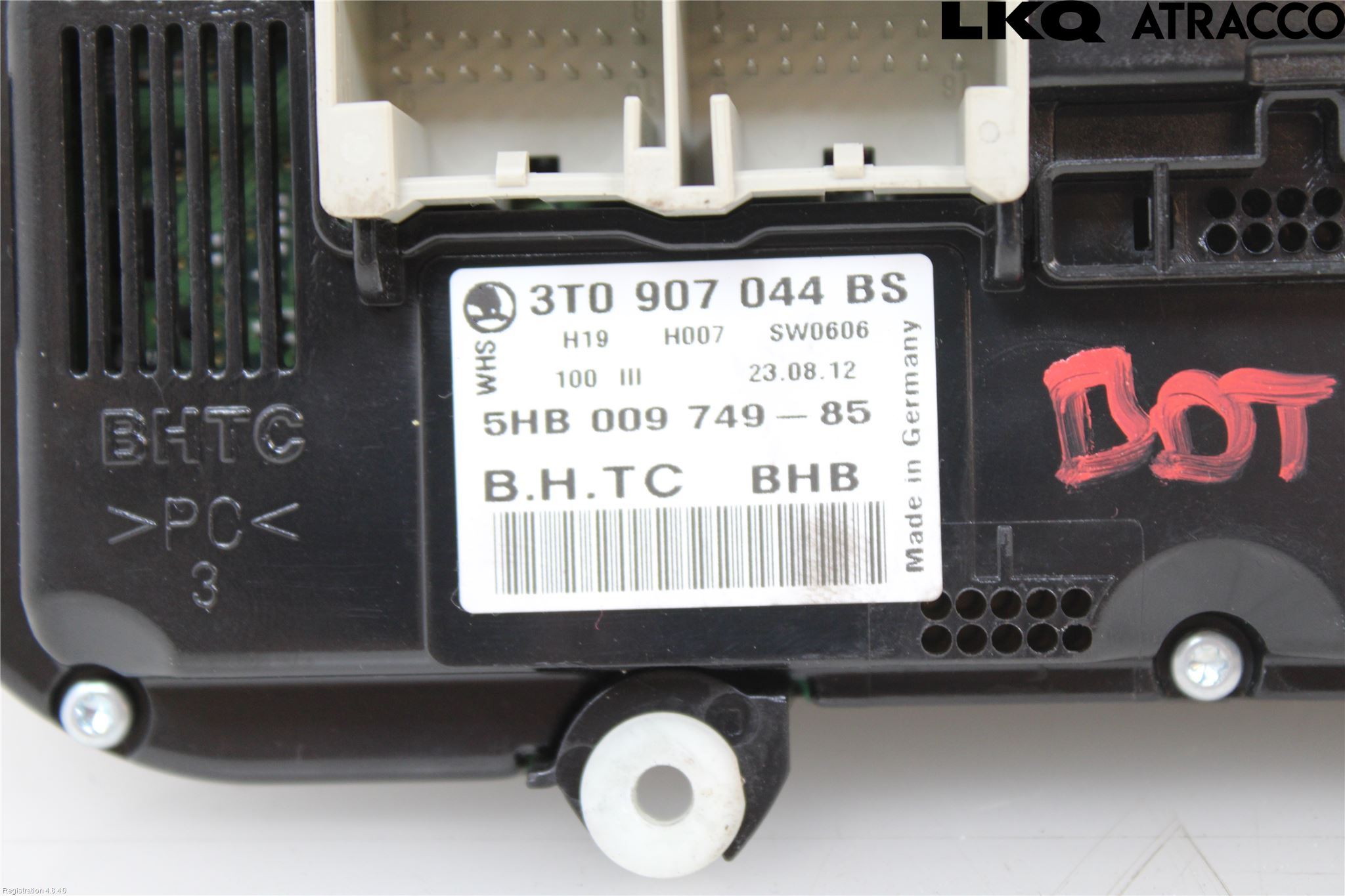Skoda OCTAVIA (1Z) 05-13 Varme Ac Betjening-Display