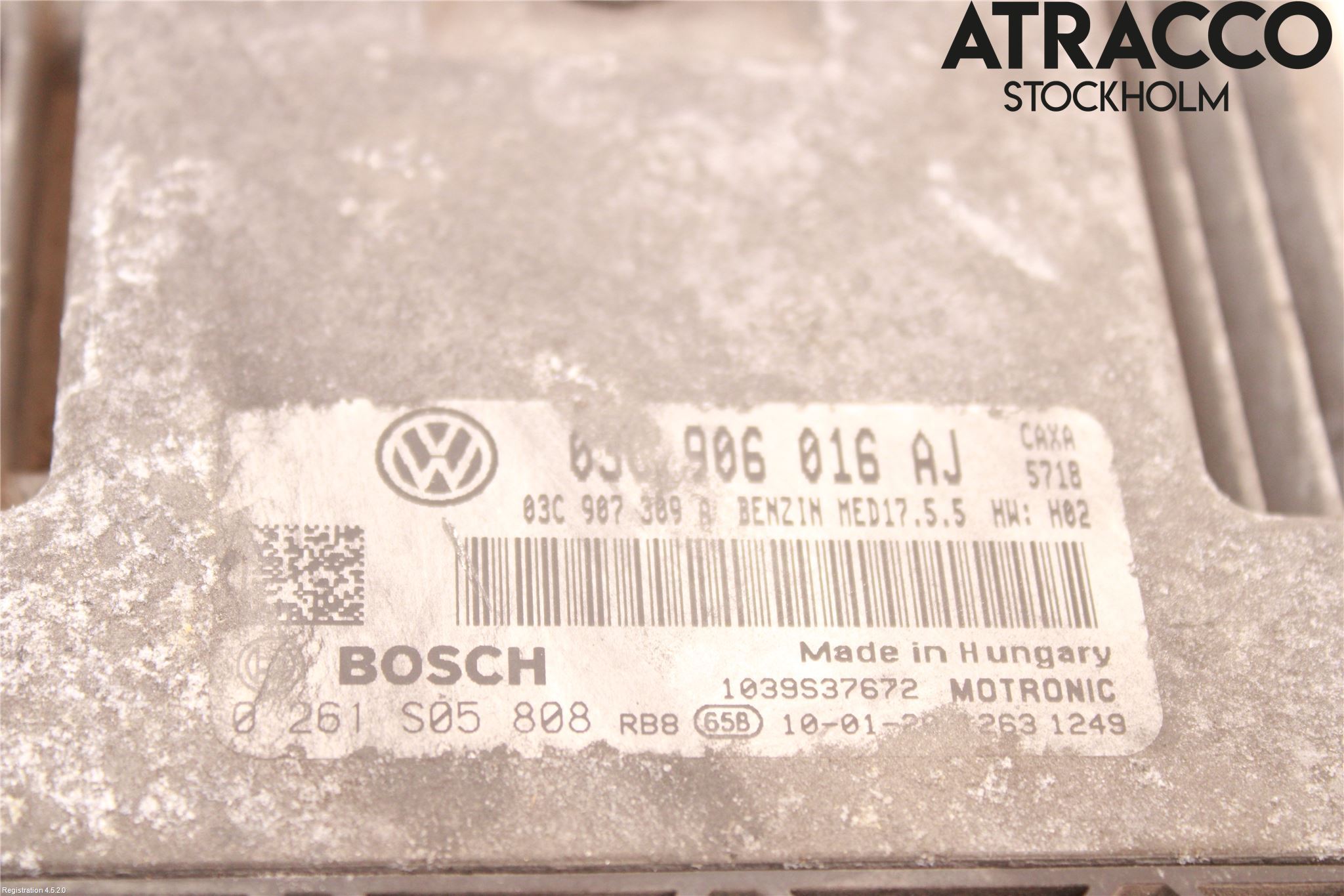 Volkswagen VW GOLF VI 09-13 Styreenhet Innsprøytning