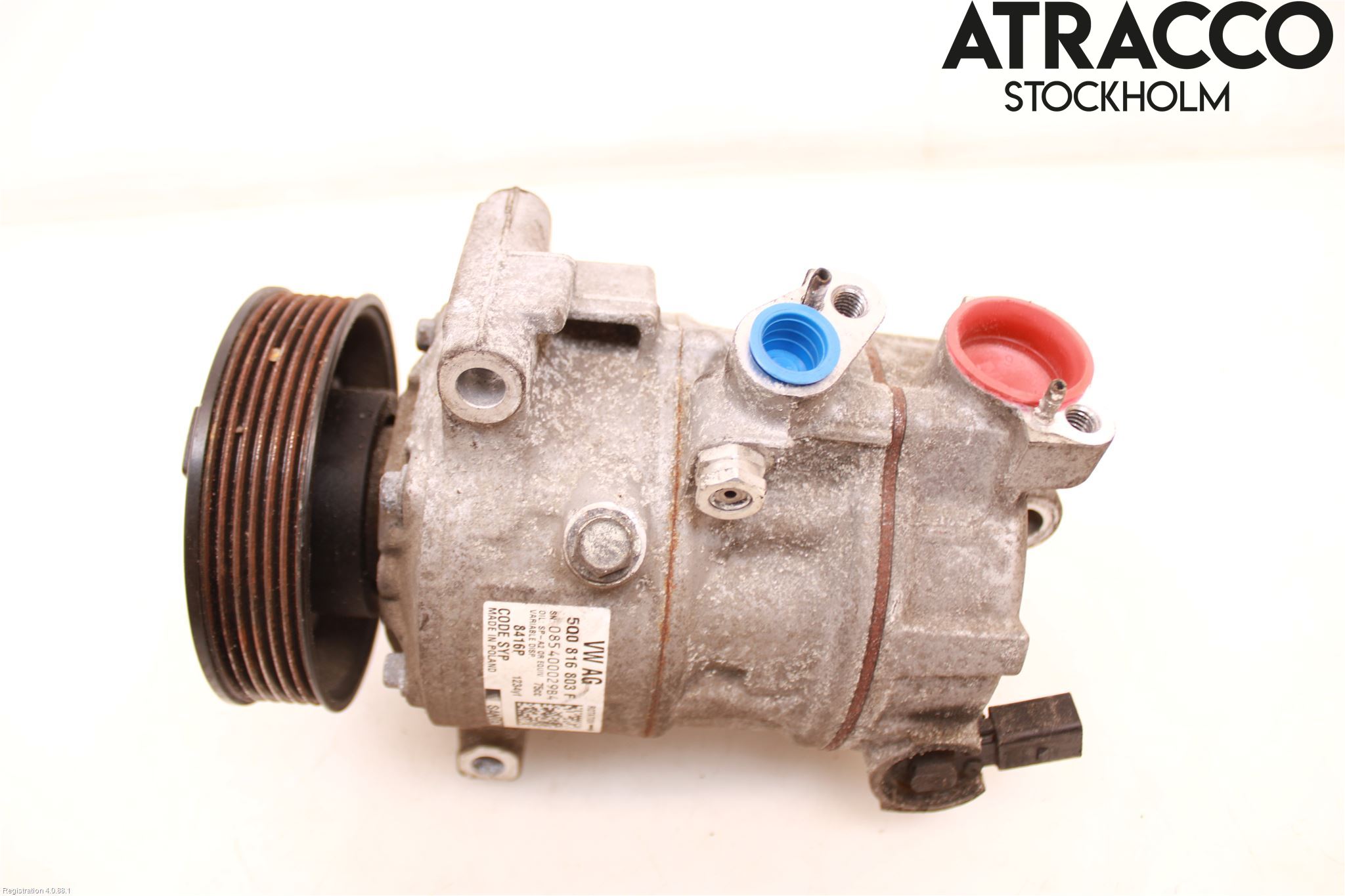 Volkswagen VW PASSAT 15-19 Varme Ac Kompressor