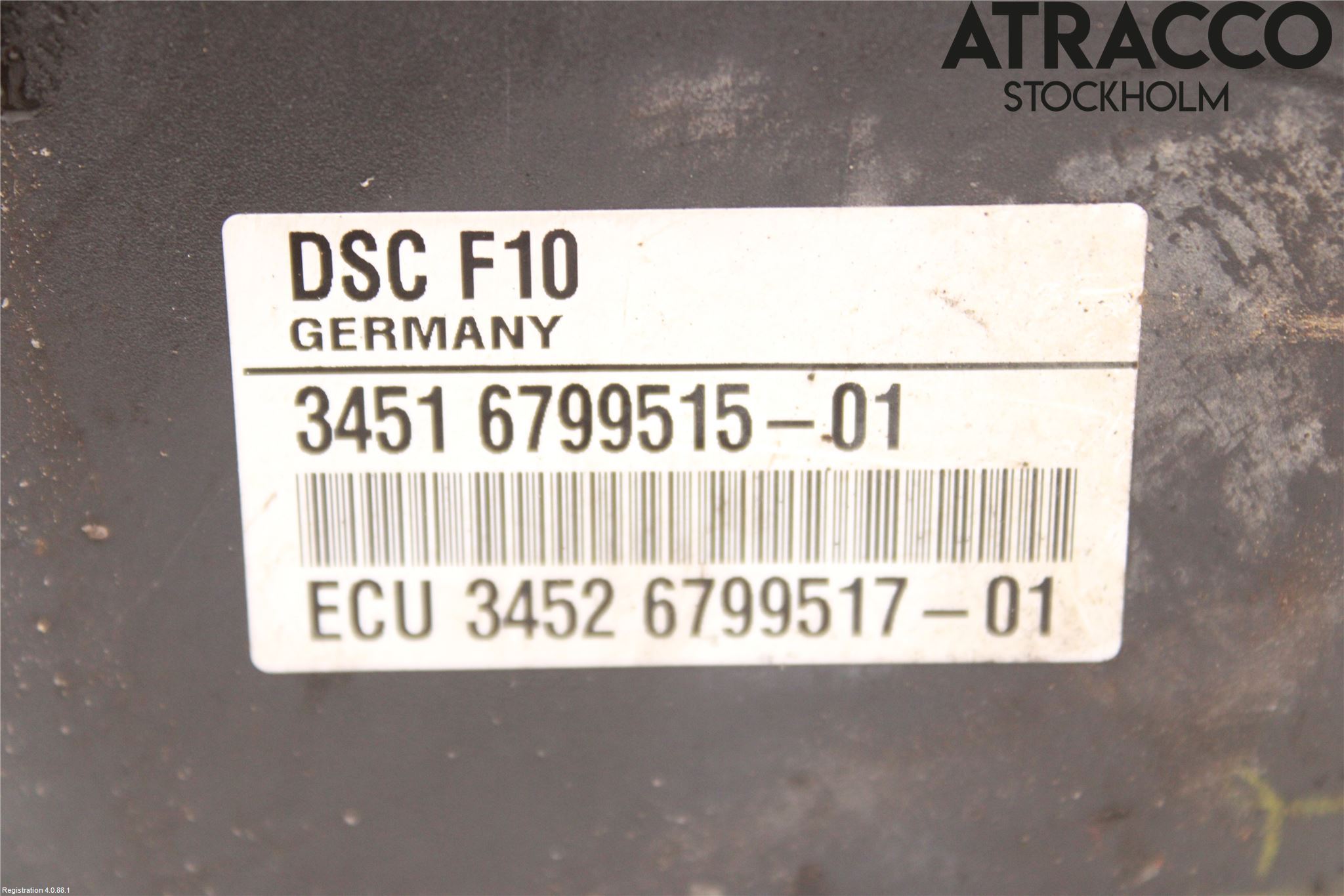 BMW 5 F10/F11/F18 09-17 Abs Hydraulikkaggregat