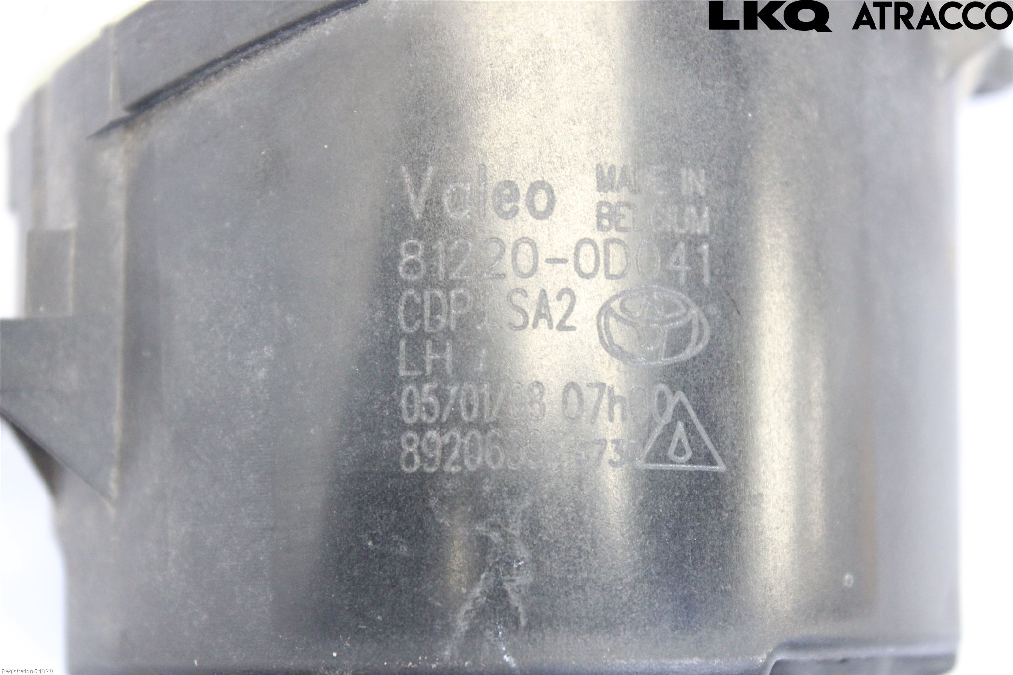 Toyota AURIS 10-12 Frontlykt-Kurve-Tåkelys