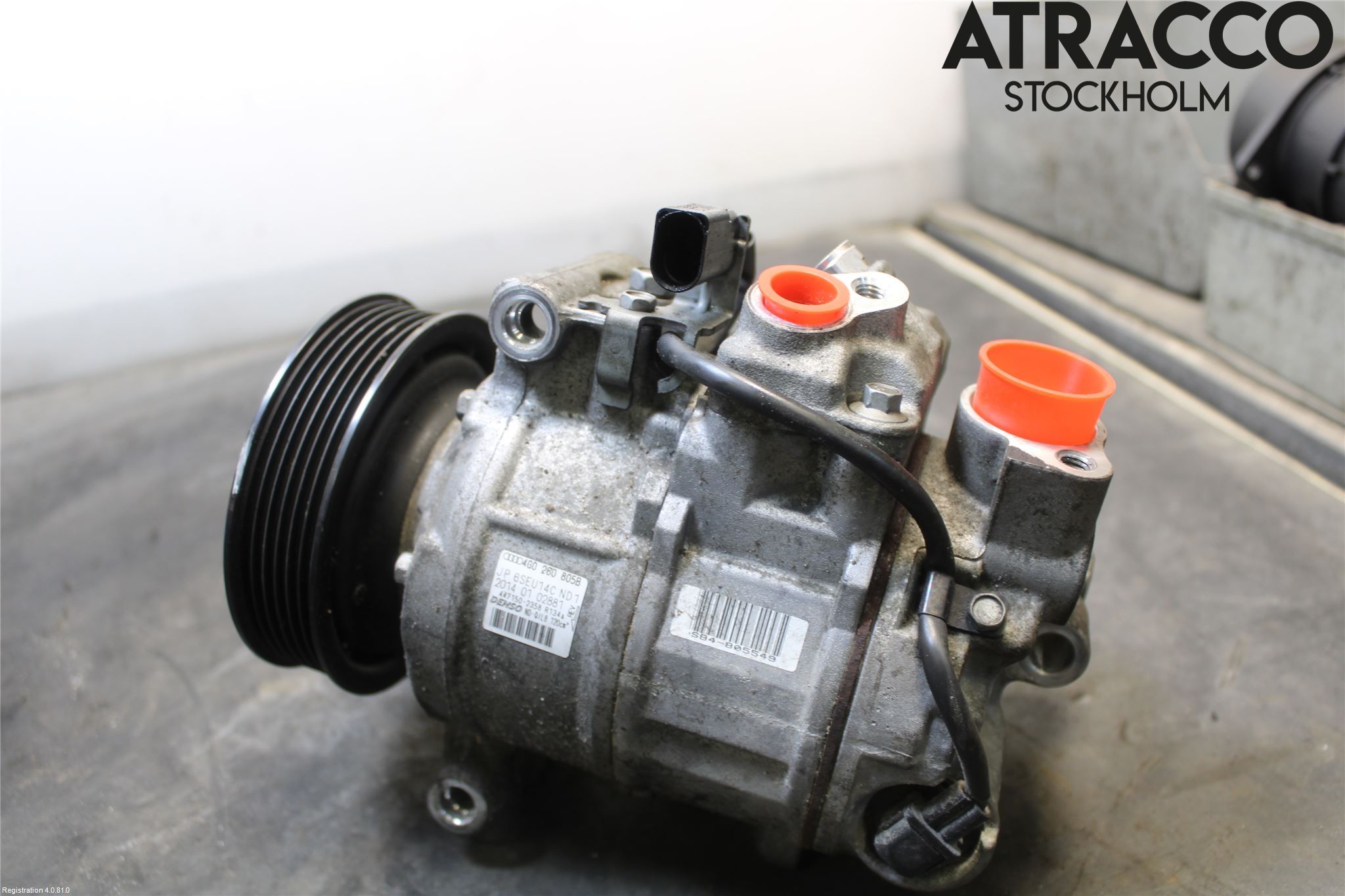 Audi A6/S6 4G 11-18 Varme Ac Kompressor