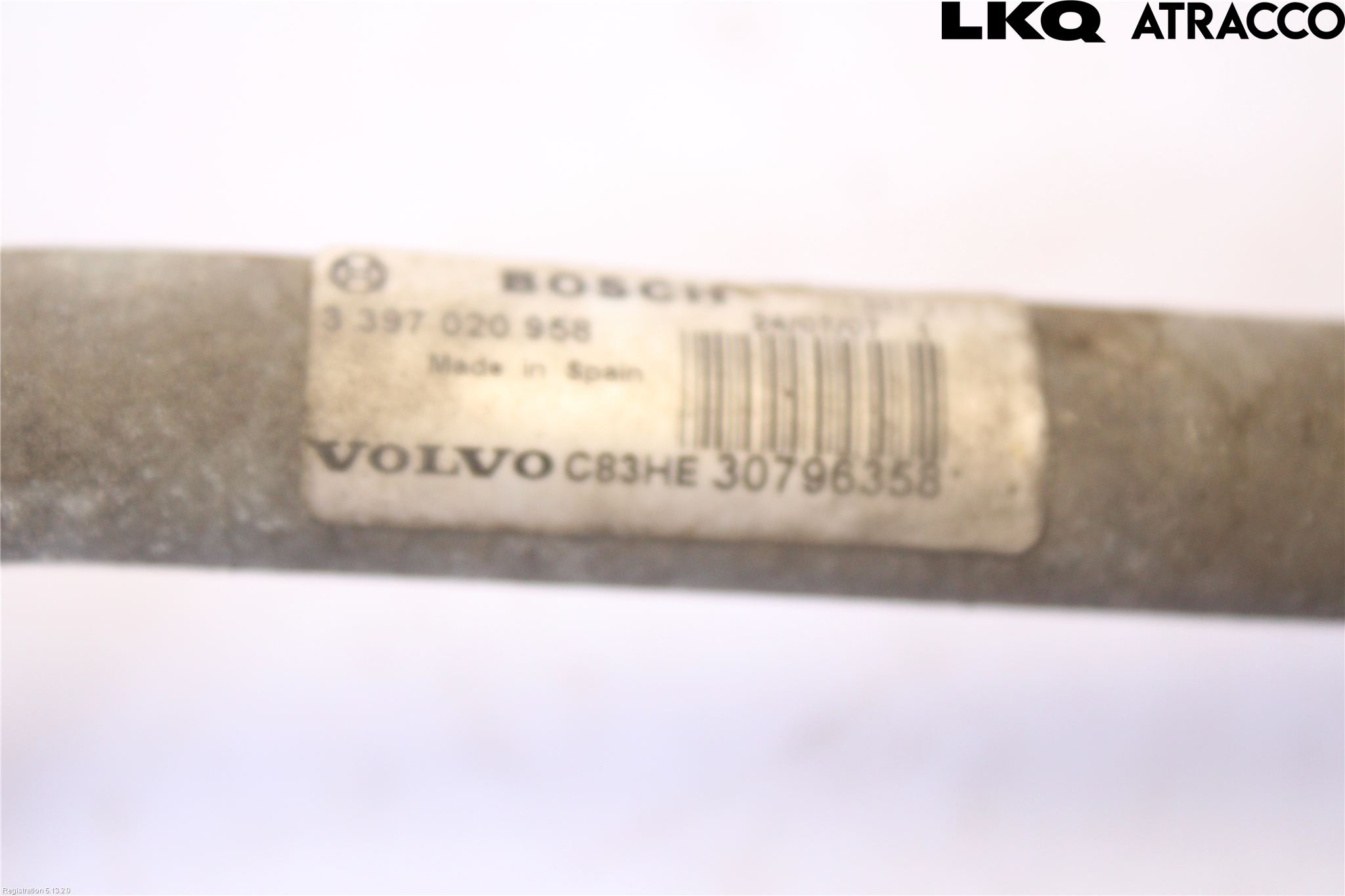Volvo V70 08-13 Viskermotor Frontrute