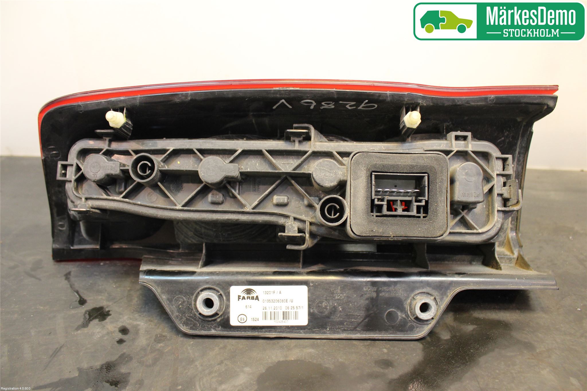Citroen NEMO Baklykt Venstre