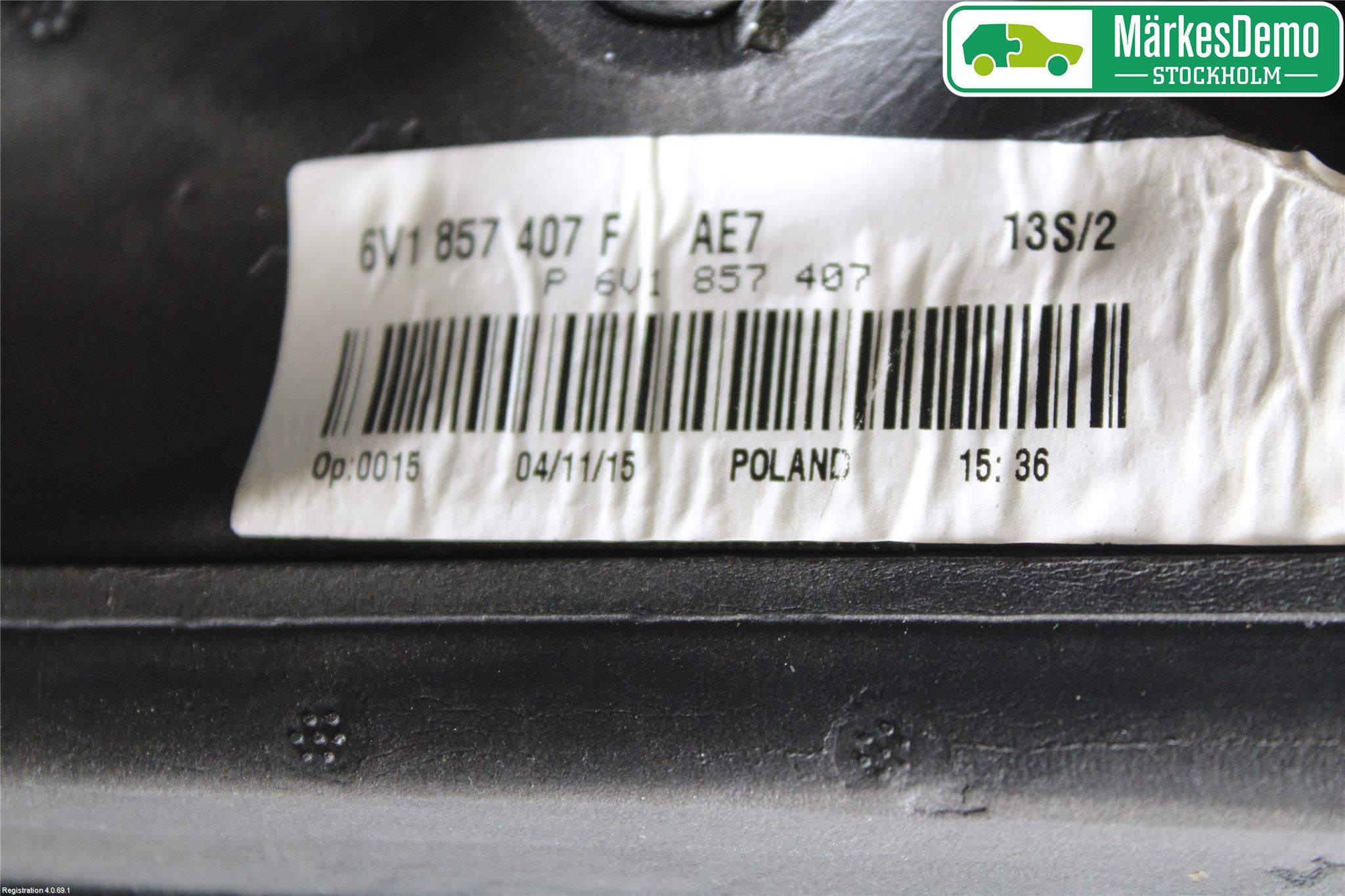 Skoda FABIA 15-21 Speil V M-El Justering