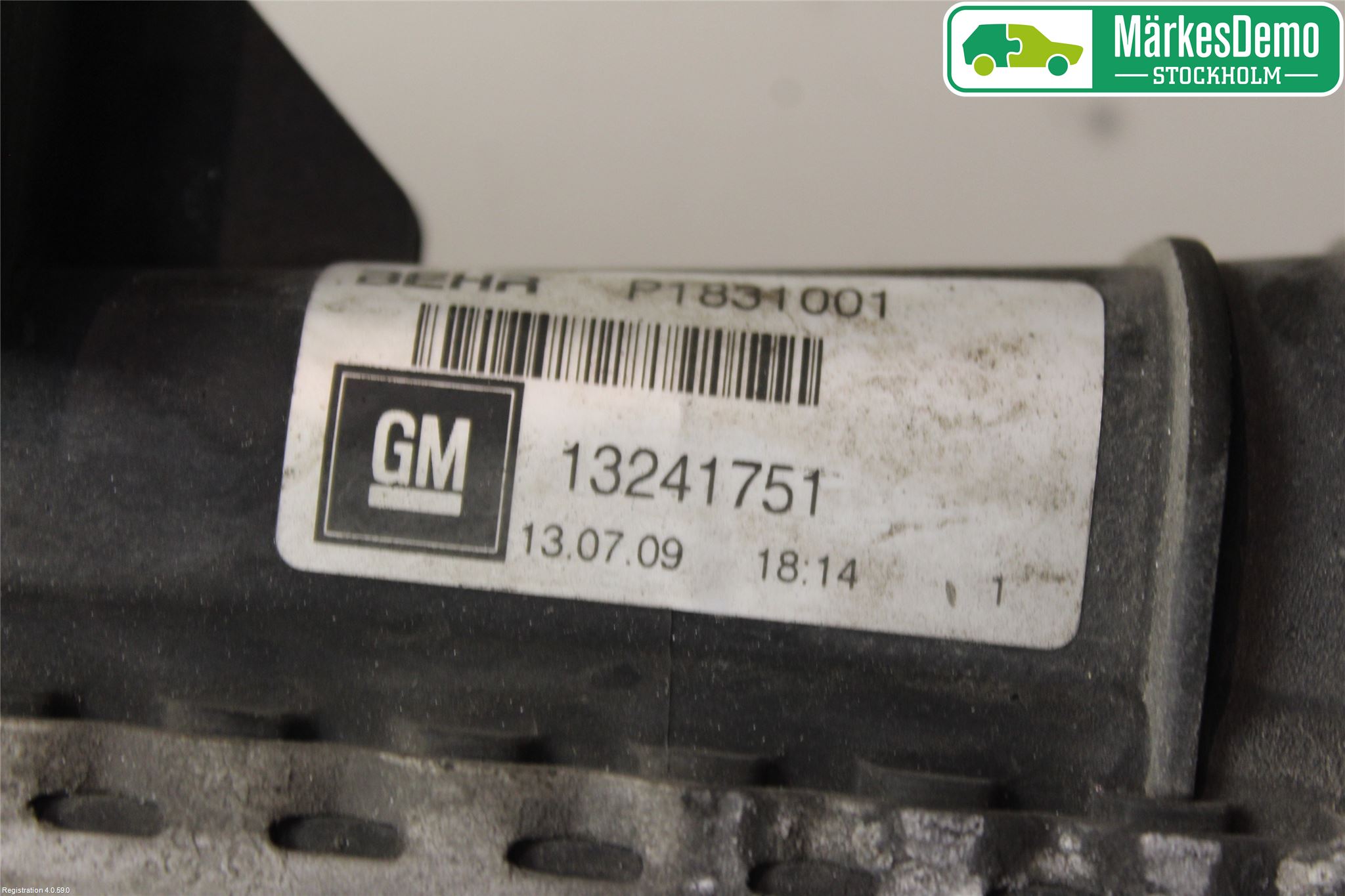Opel INSIGNIA 09-16 Intercooler Radiator