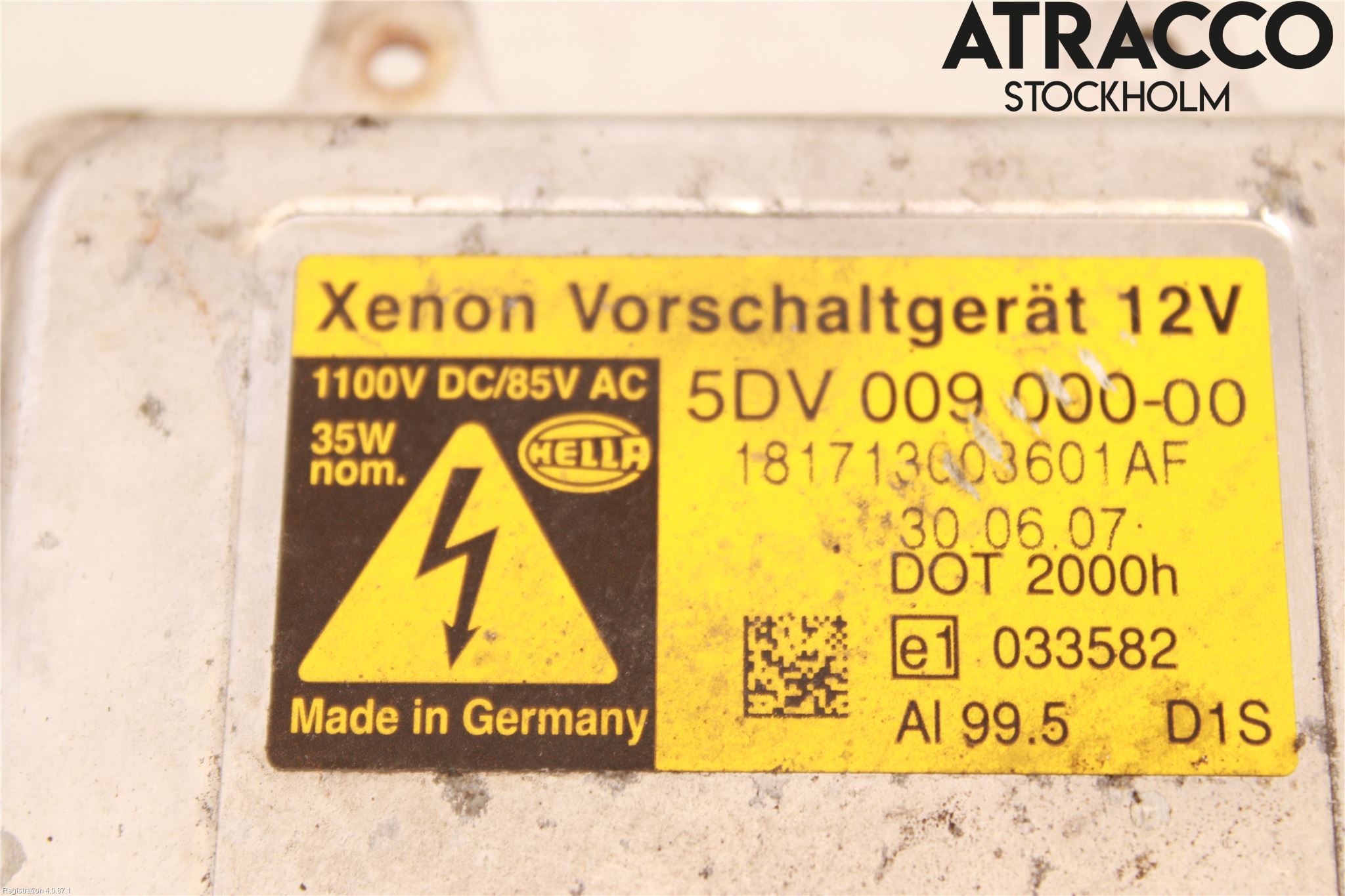 Saab 9-3 VER2/VER3 08-15 Styreenhet Xenon