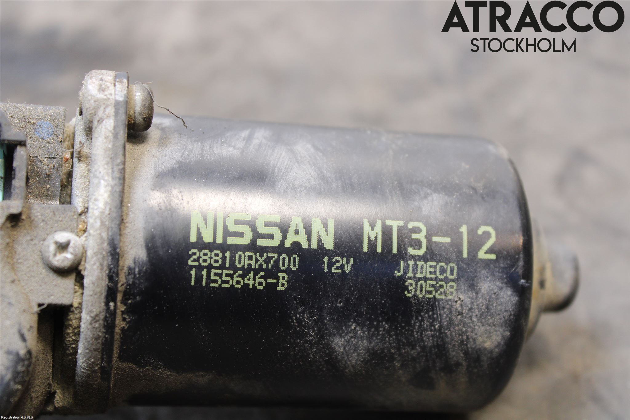 Nissan MICRA 03-07 Viskermotor Frontrute