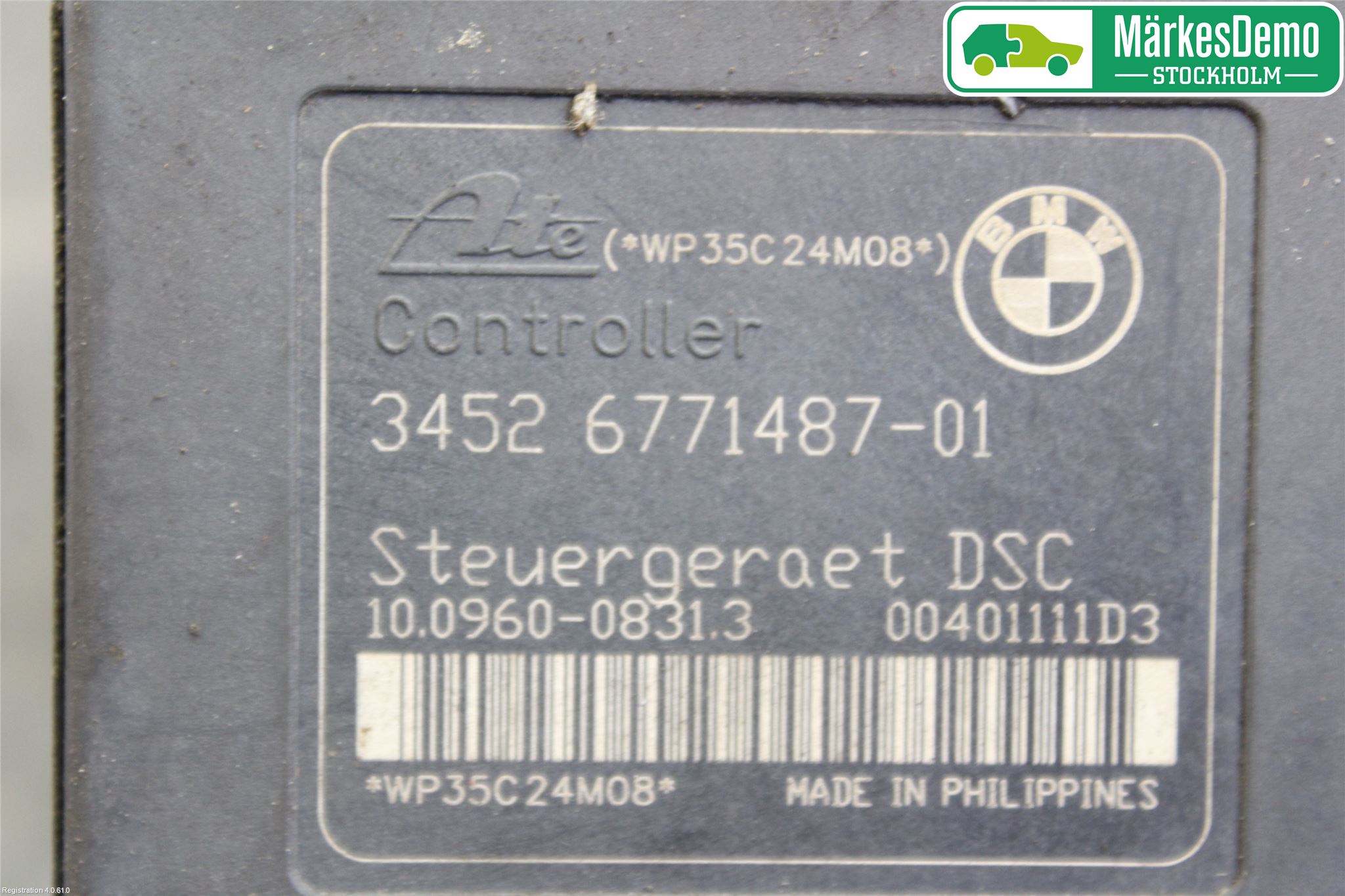 BMW 3 E90/91 SED/TOU 05-12 Abs Hydraulikkaggregat