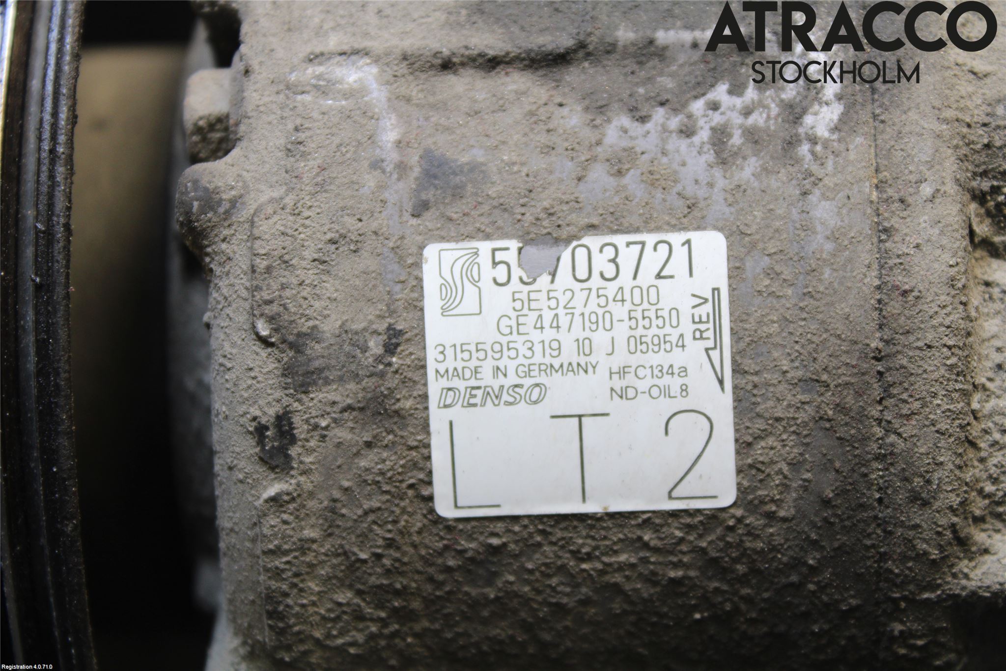 Opel CORSA D 07-14 Varme Ac Kompressor