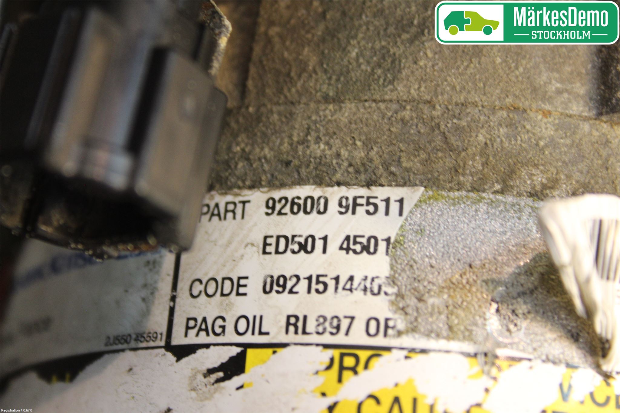 Nissan ALMERA    00-06 Varme Ac Kompressor