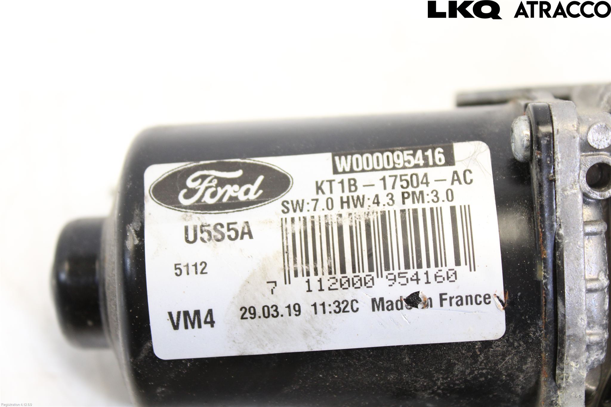 Ford TRANSIT/TOURNEO CONNECT 13-22 Viskermotor Frontrute
