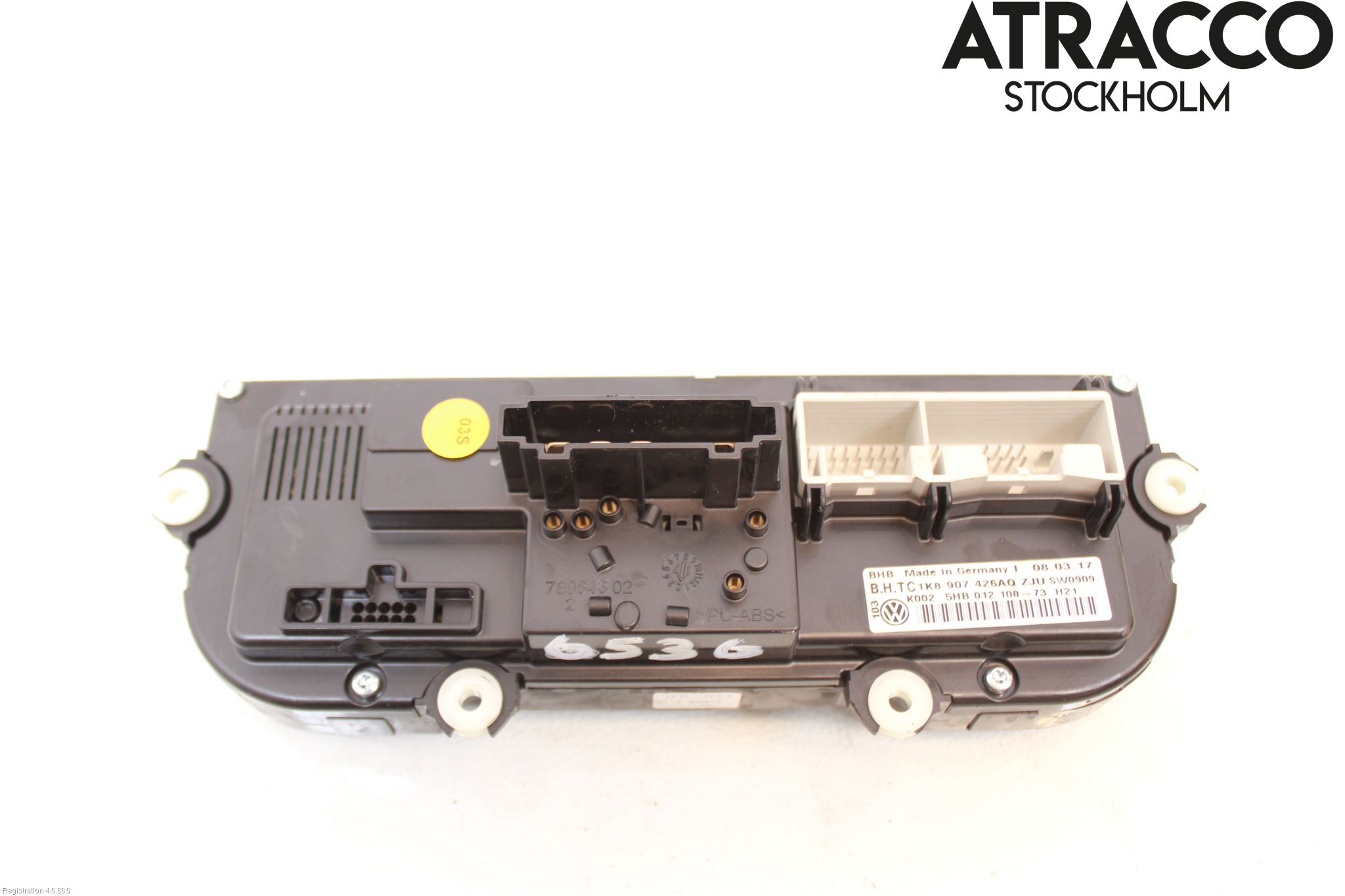 Volkswagen VW CADDY 16-20 Varme Ac Betjening-Display