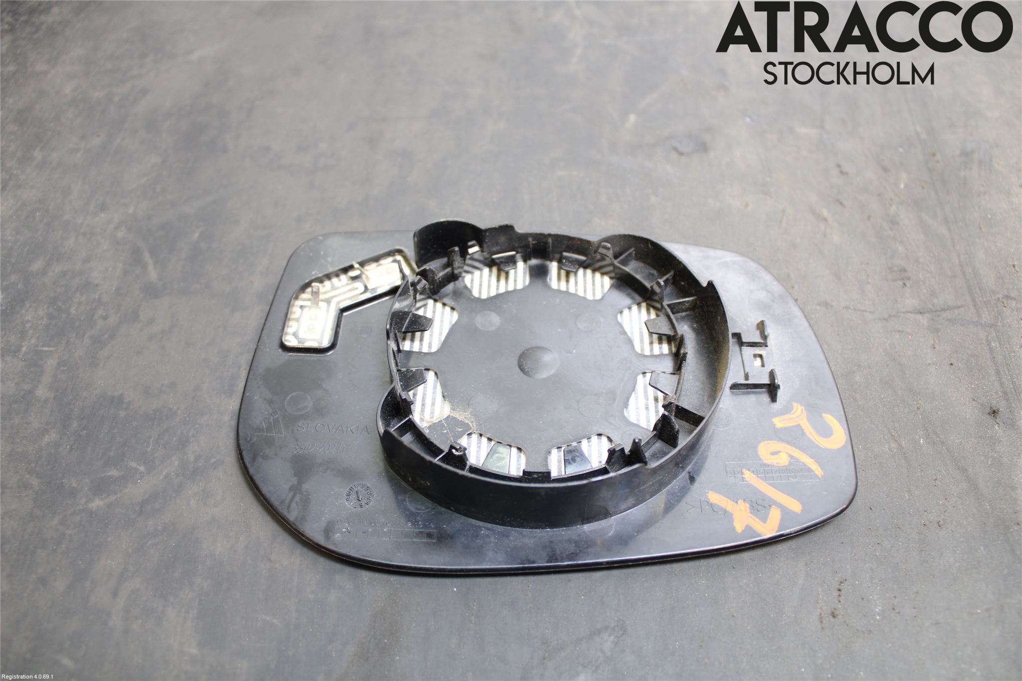 Toyota COROLLA 08-12 Speil Glass V