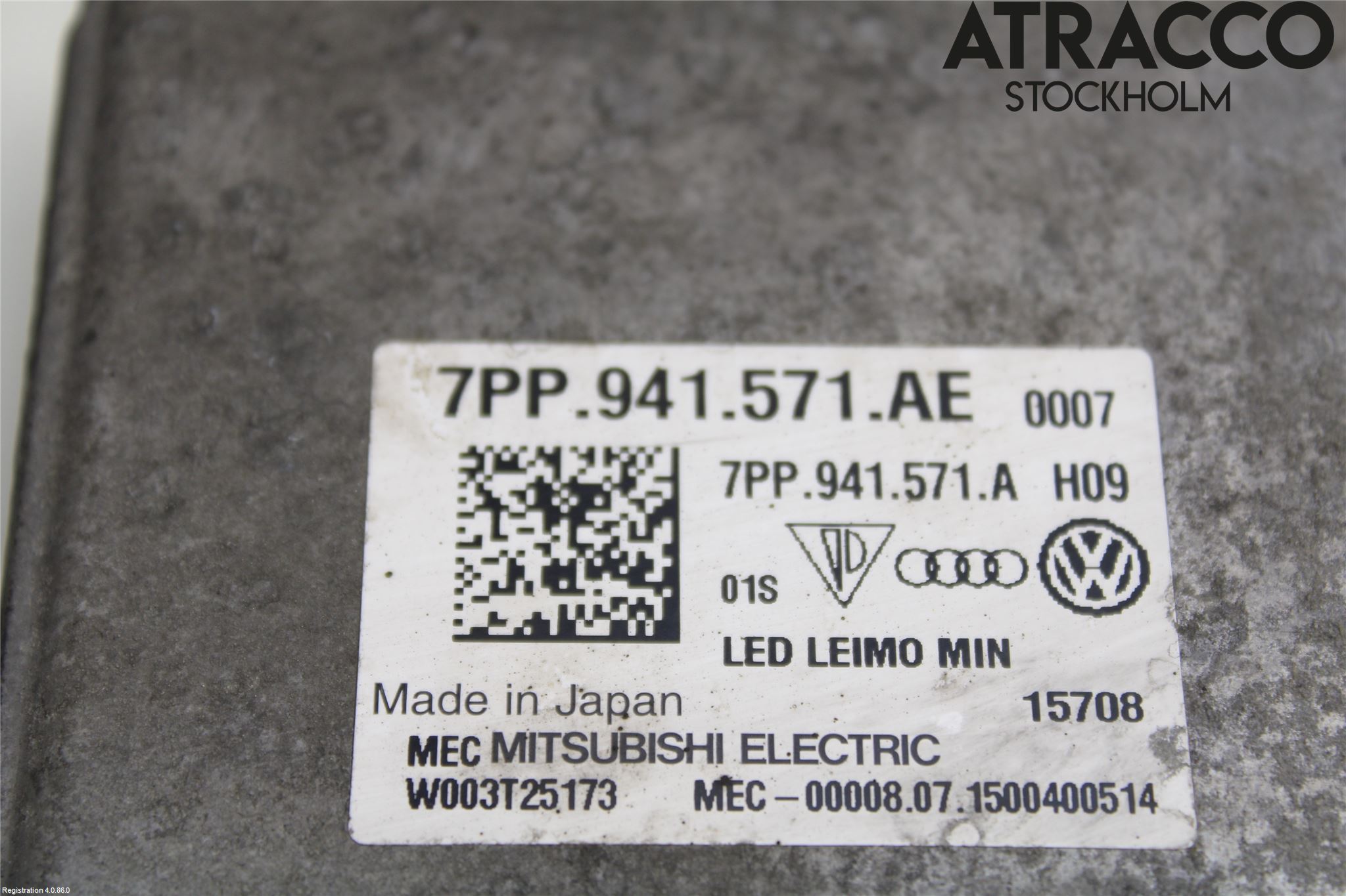 Volkswagen VW PASSAT 15-19 Styreenhet Xenon