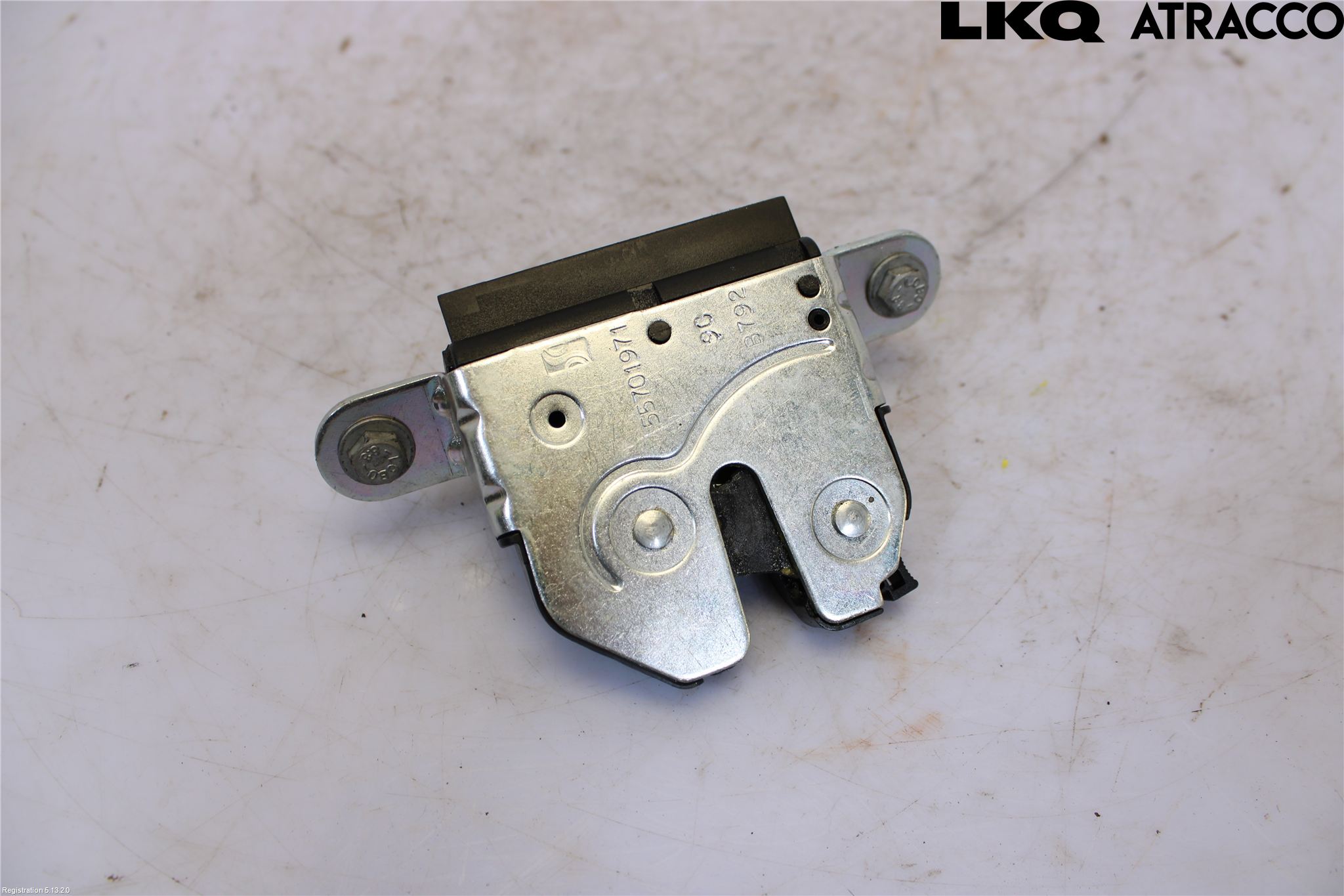 Fiat 500 07- Bakluke-Lokk Låsekasse