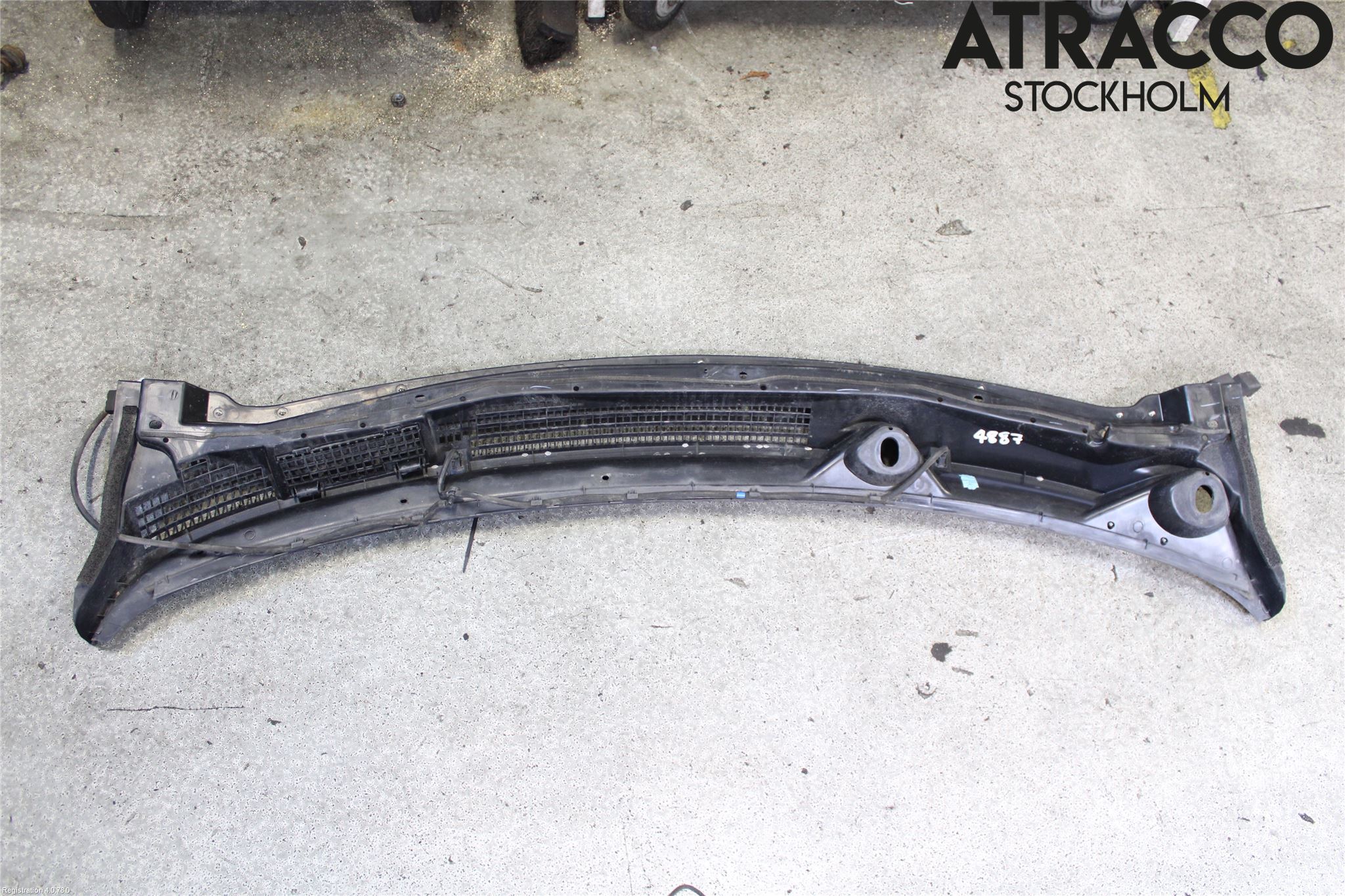 Nissan QASHQAI+2  08-10 Visker Deksel-Grill-Under Frr