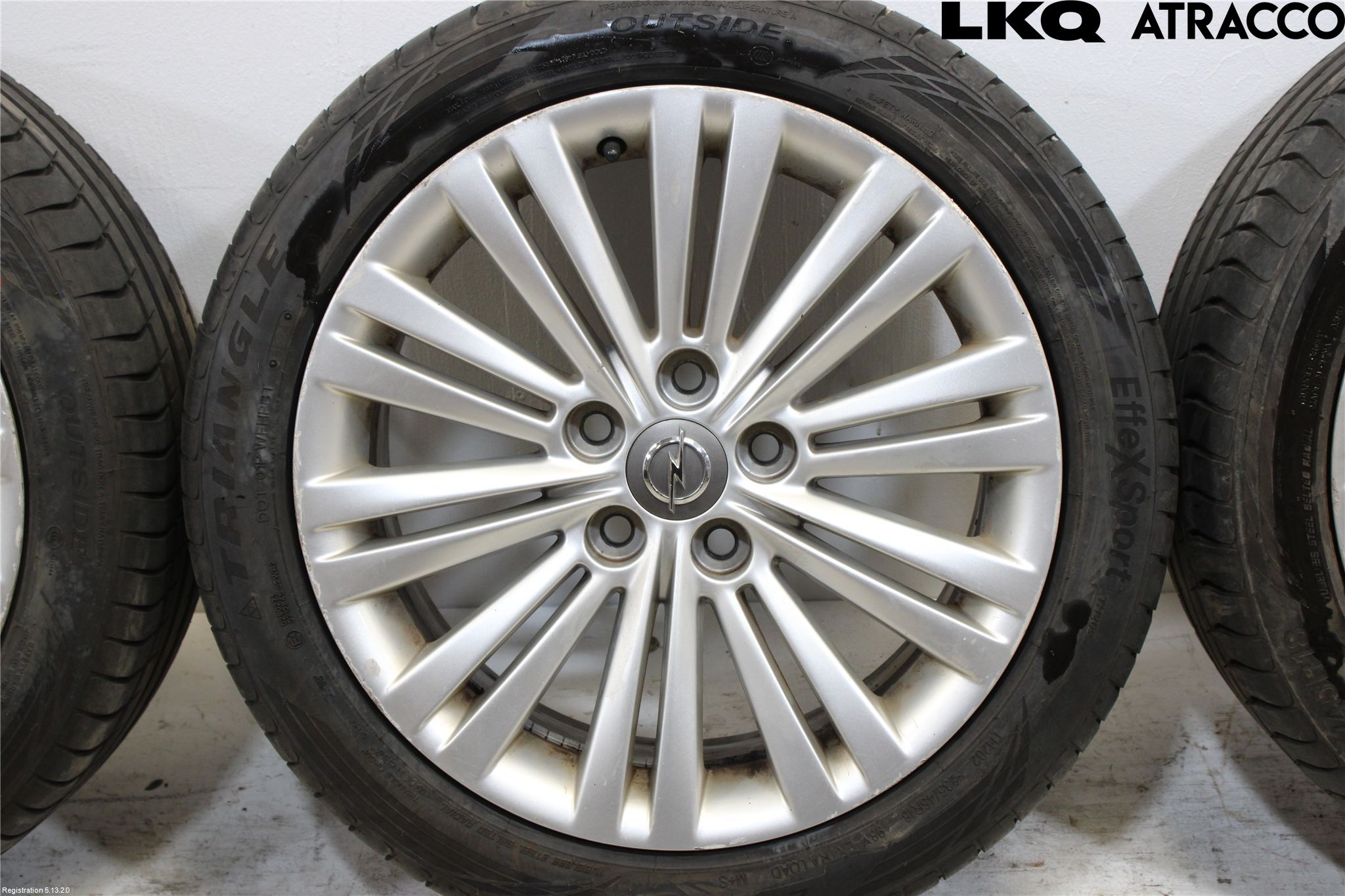 Opel INSIGNIA 09-16 Felg Aluminium Sett 4Stk
