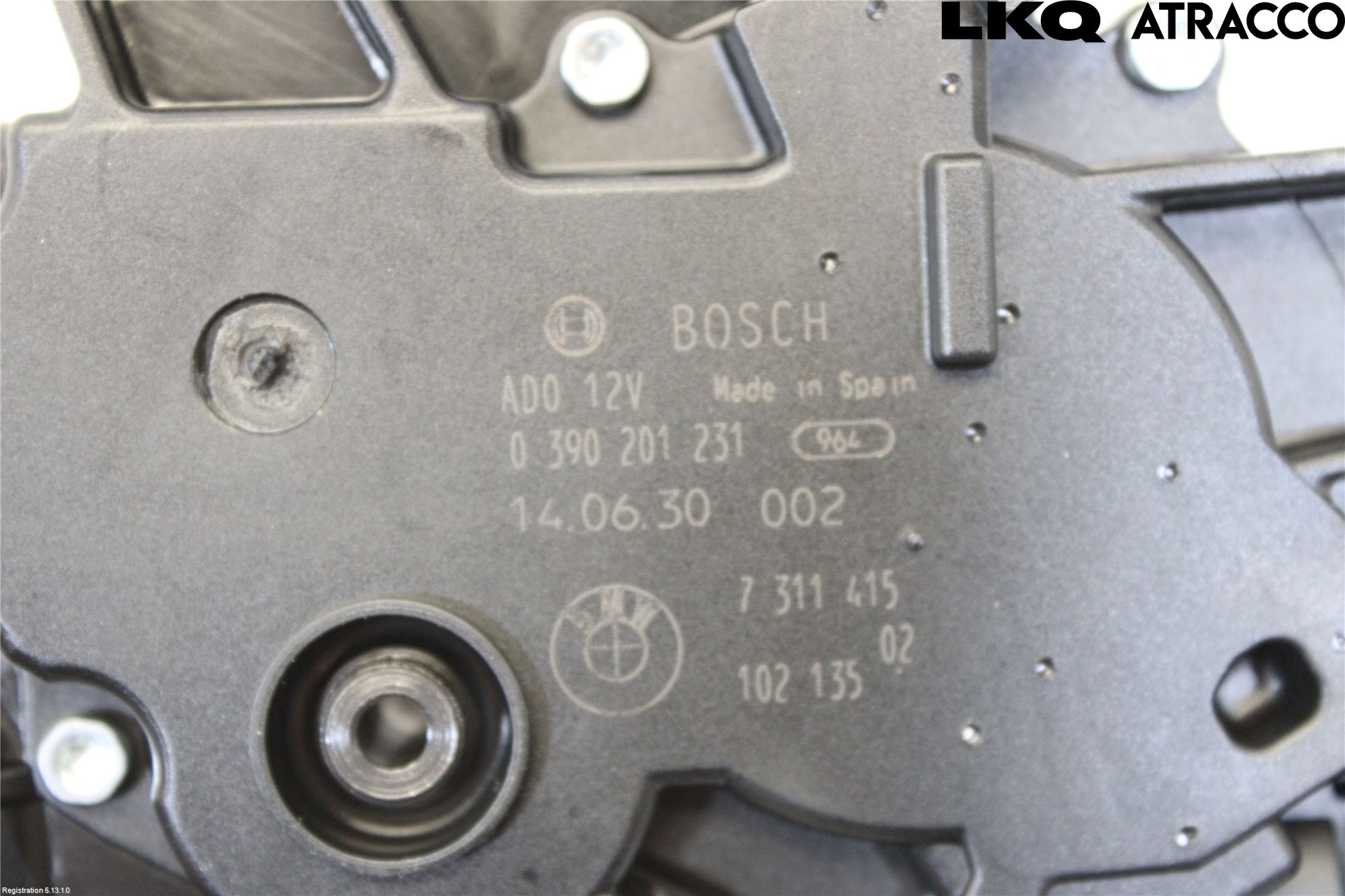 BMW 3 F30/F31/F80 12-19 Viskermotor Bakluke