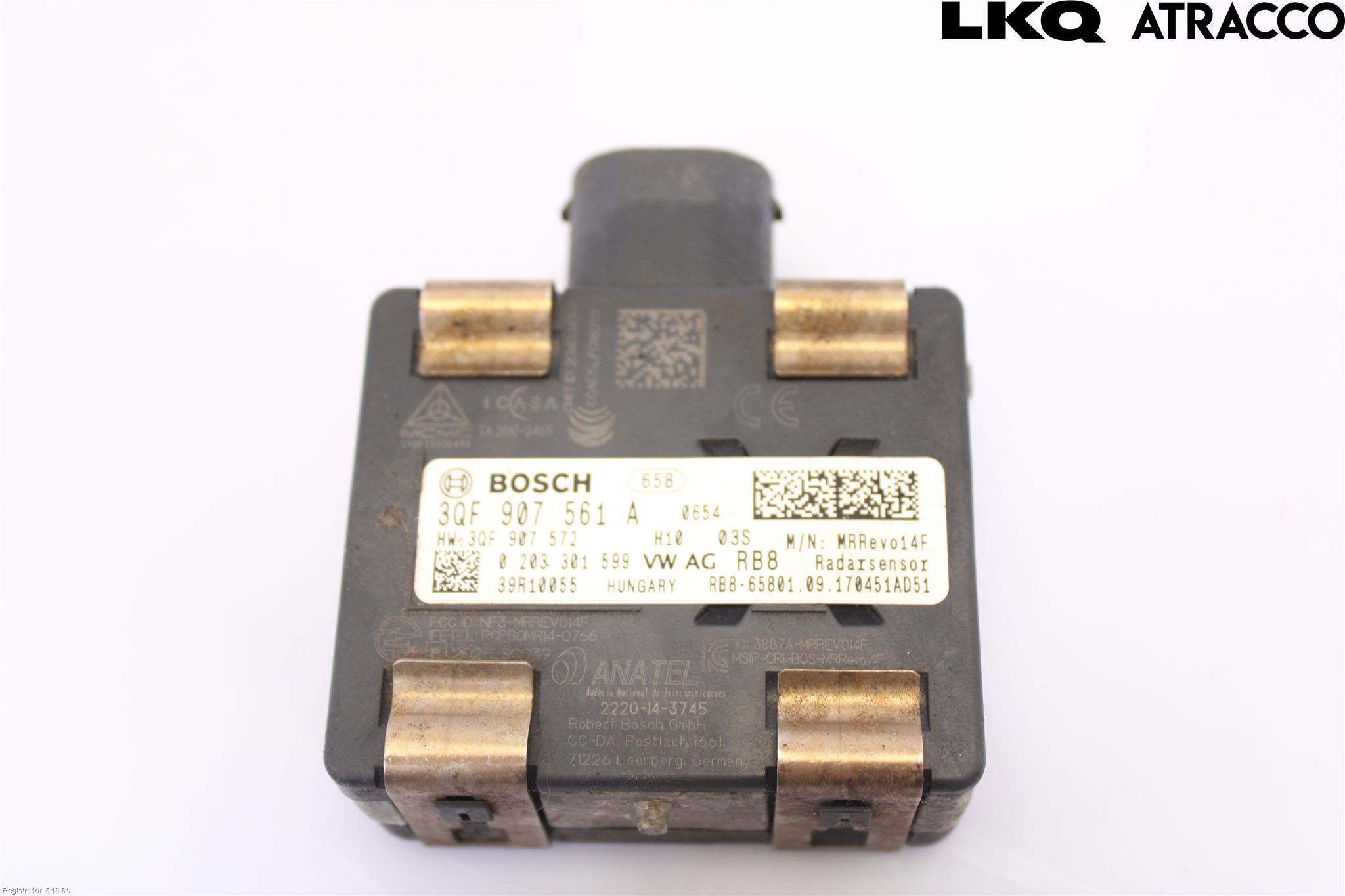 Volkswagen VW GOLF / E-GOLF VII 13-20 Sensor Fartsbegrensning