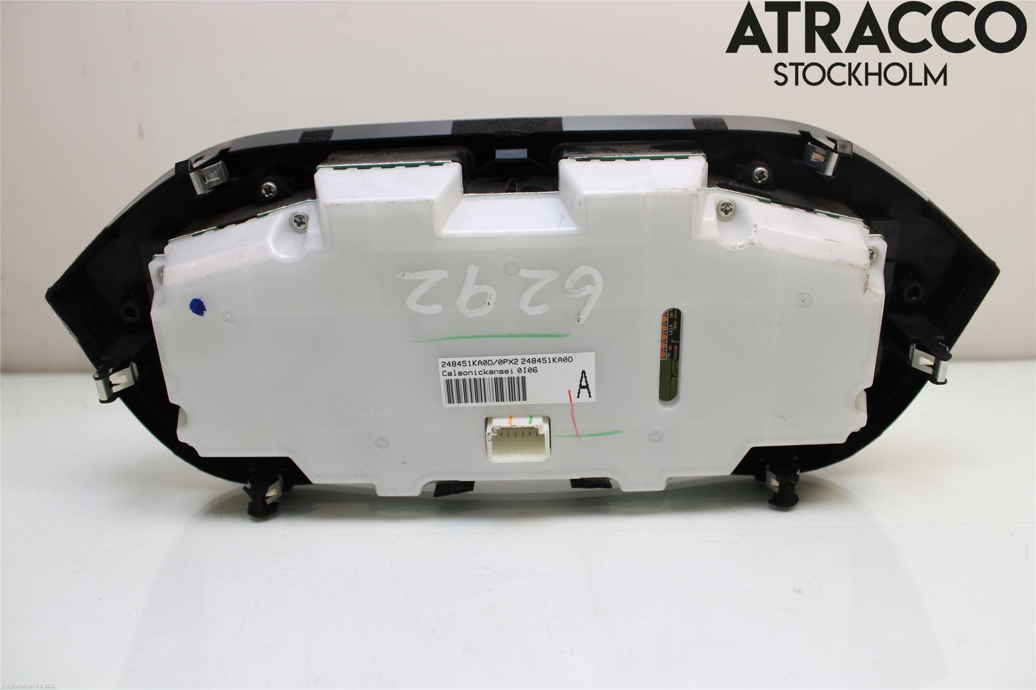 Nissan JUKE 10-14 Varme Ac Betjening-Display