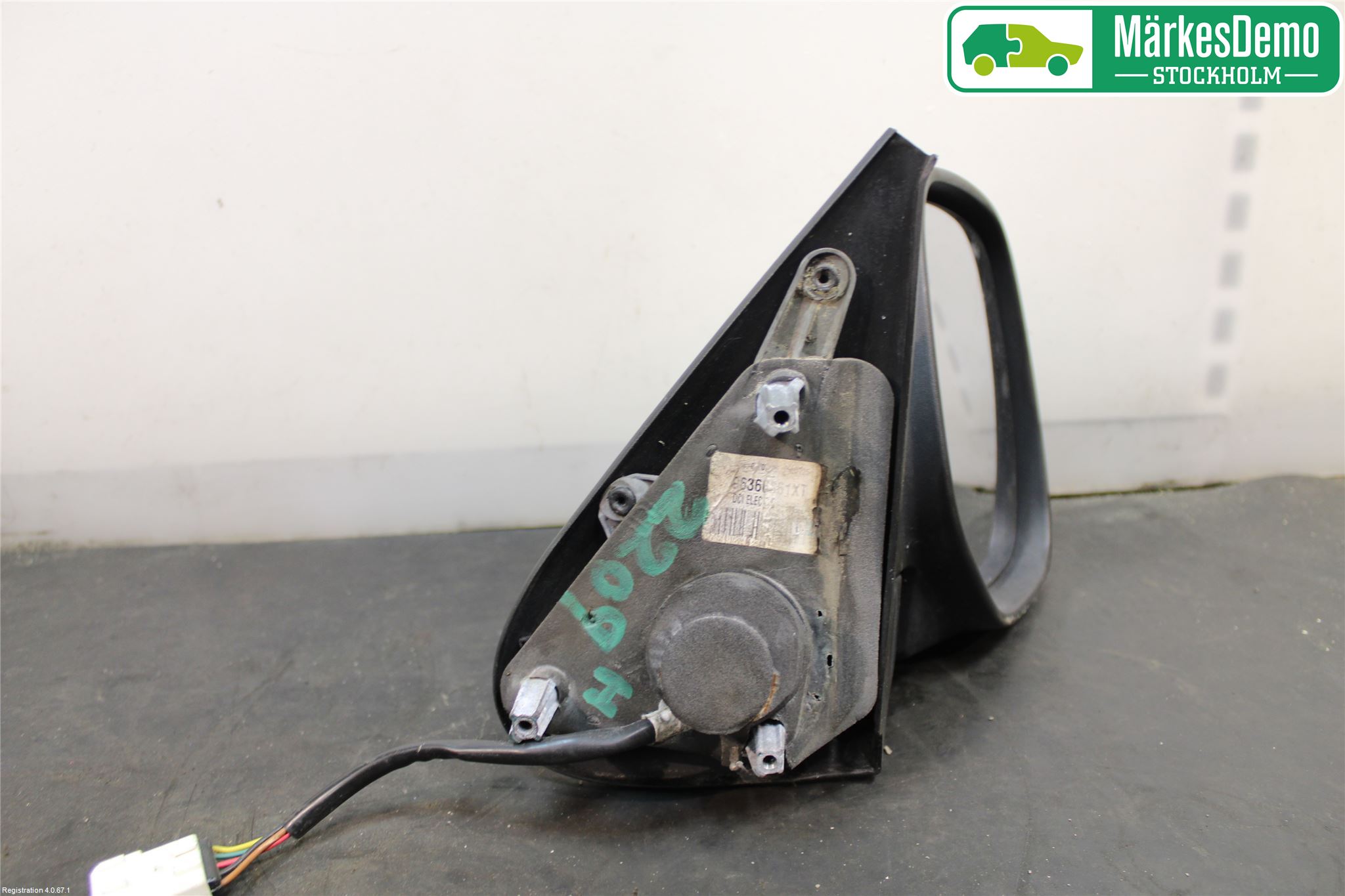 Citroen BERLINGO  03-07 Speil H M-El Justering