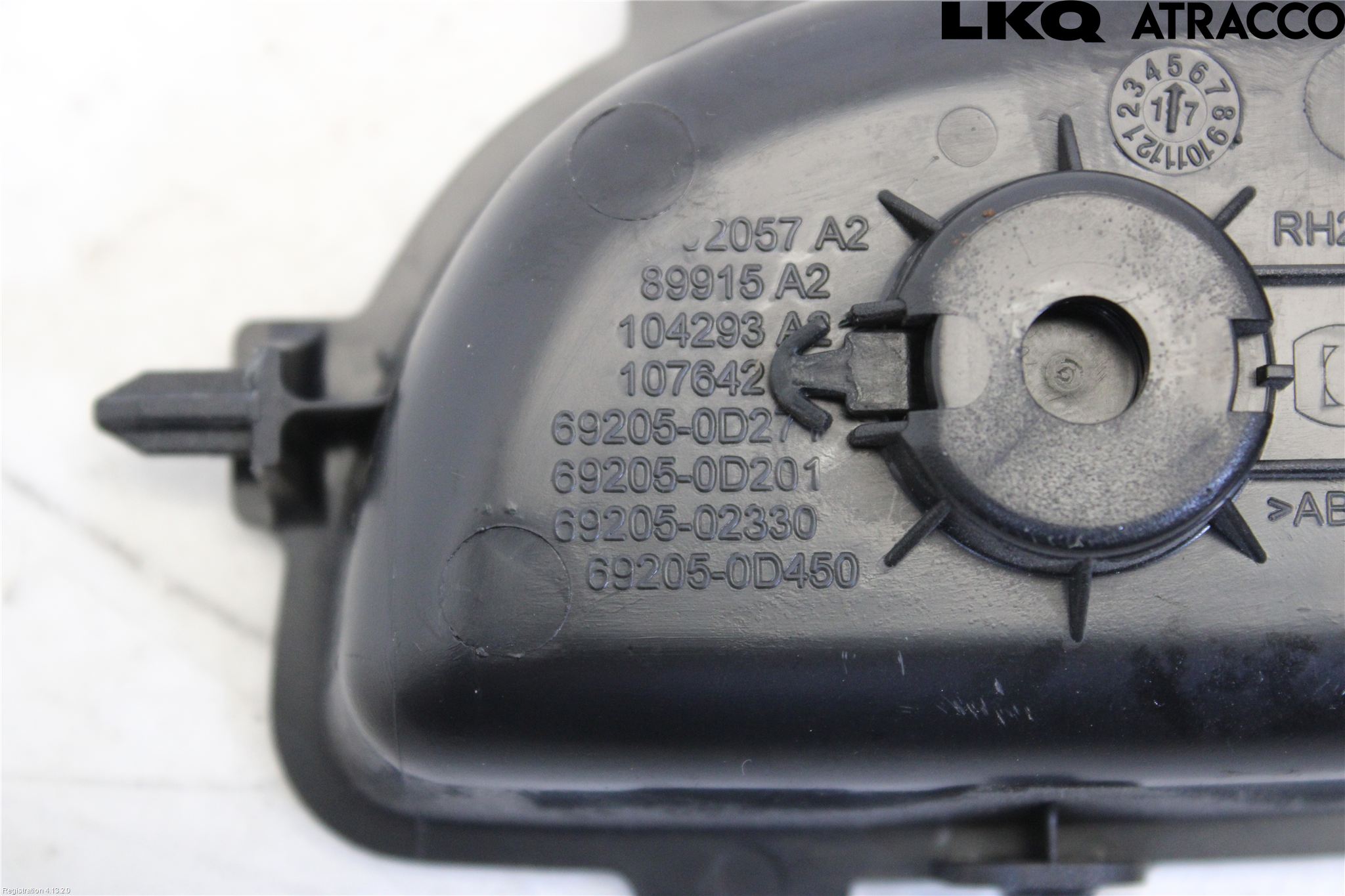 Toyota YARIS XP130 15-20 Innr Dørhandtak H Indre