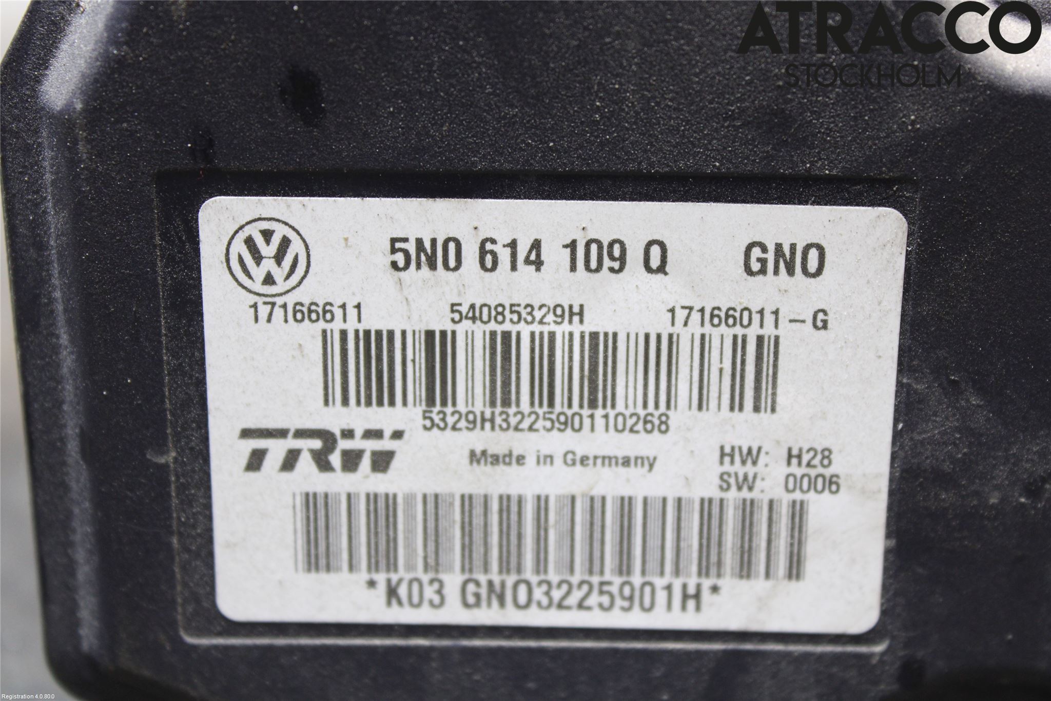 Volkswagen VW TIGUAN 07-16 Abs Hydraulikkaggregat