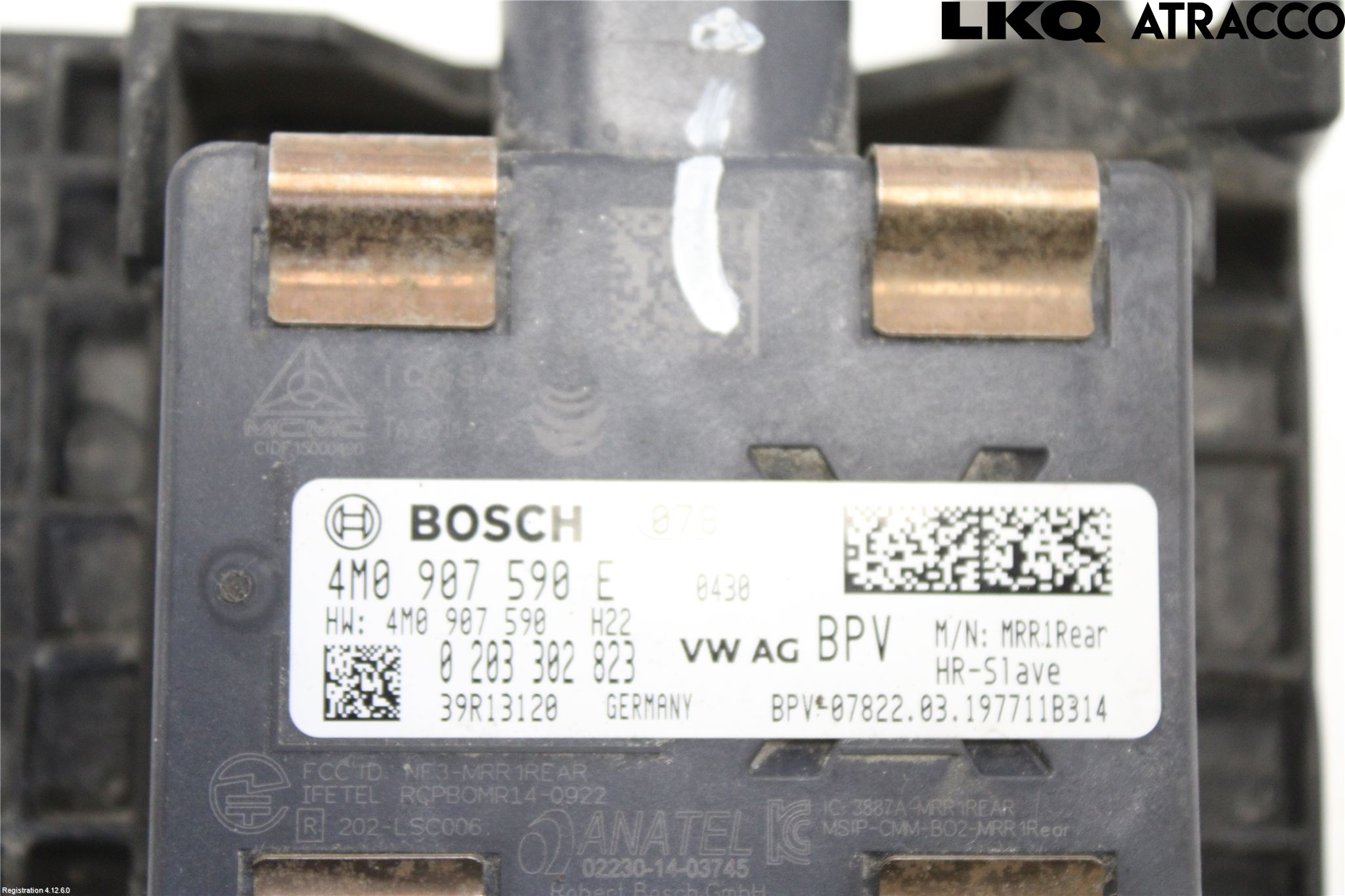 Audi A4/S4 B9 20- Sensor Kollisjonsbeskyttelse