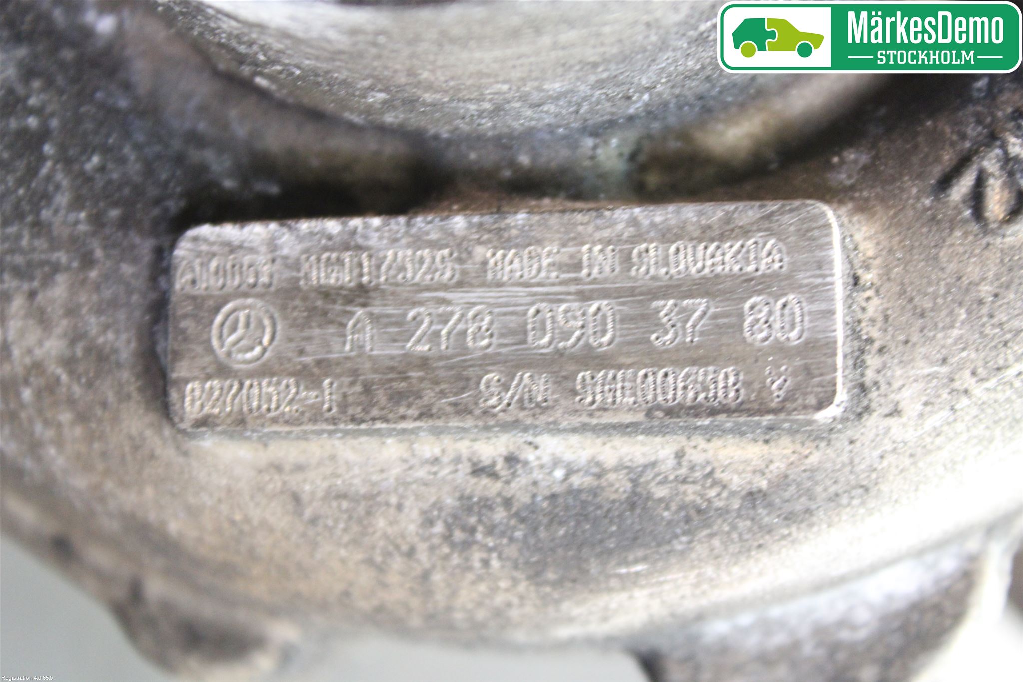 Mercedes-Benz MB S-KLASS (W222) 13-20 Turboaggregat