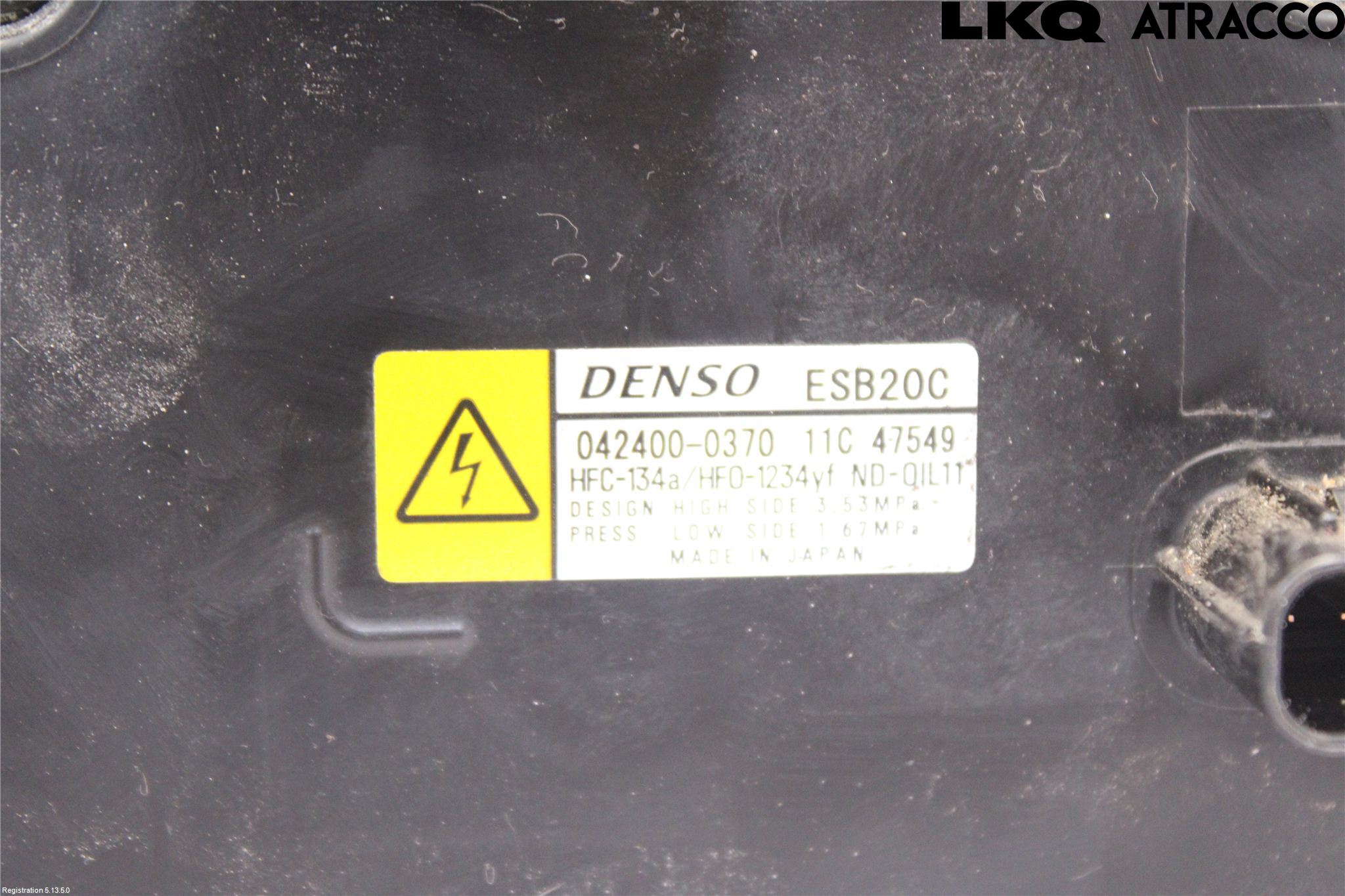 Toyota C-HR 16-23 Varme Ac Kompressor