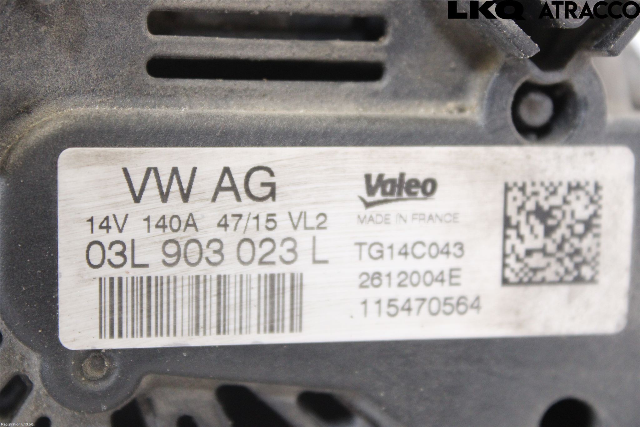 Volkswagen VW GOLF / E-GOLF VII 13-20 Dynamo