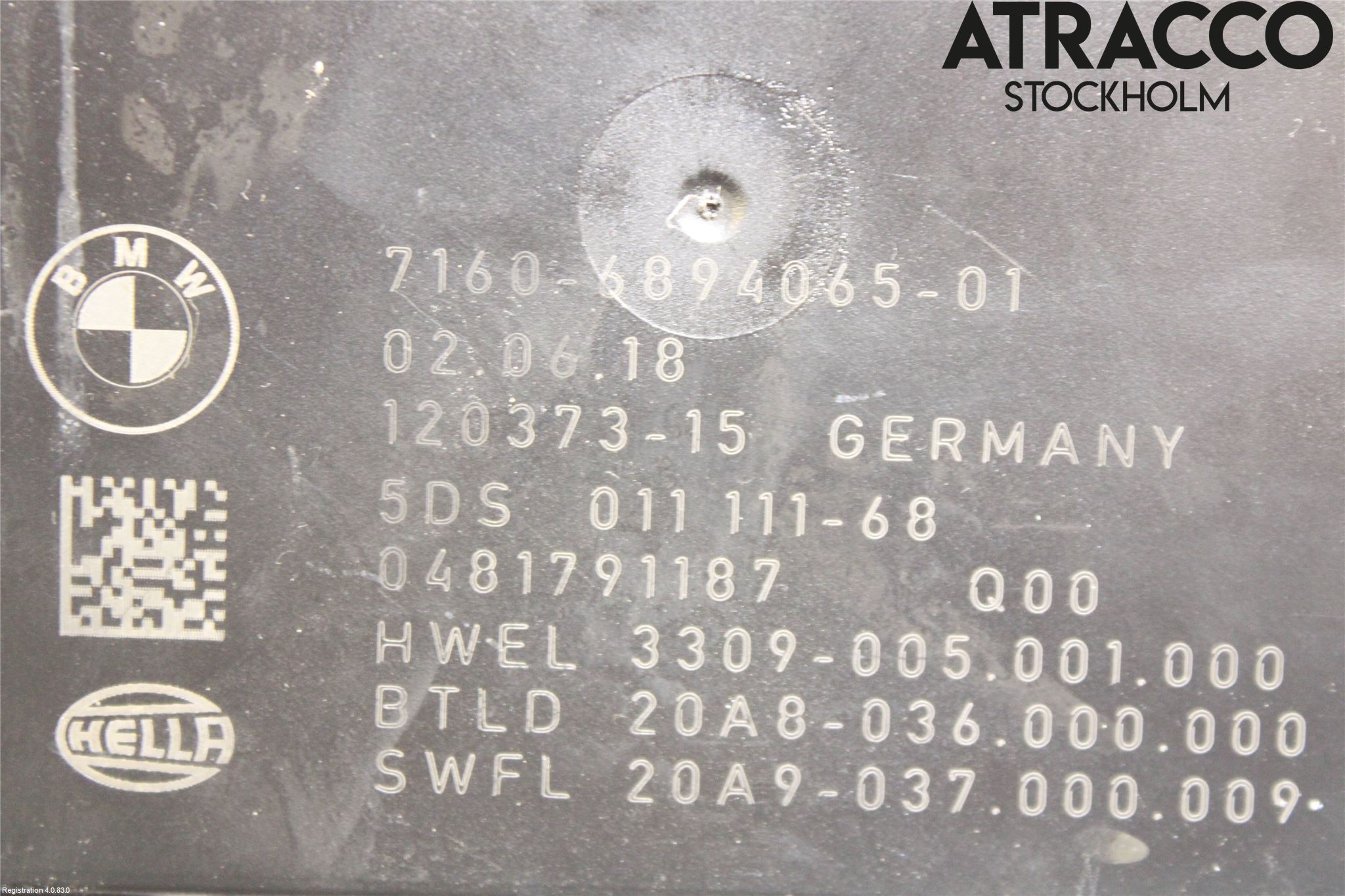 BMW 5 G30/G31/F90 17-23 Styreenhet Tilhengerfeste