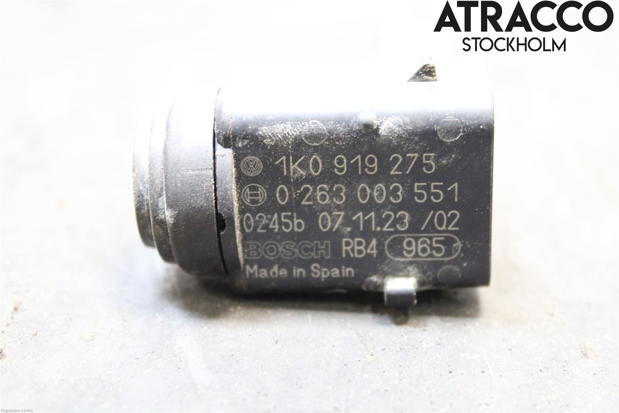 Volkswagen VW GOLF V 04-09 Sensor Ryggesensor
