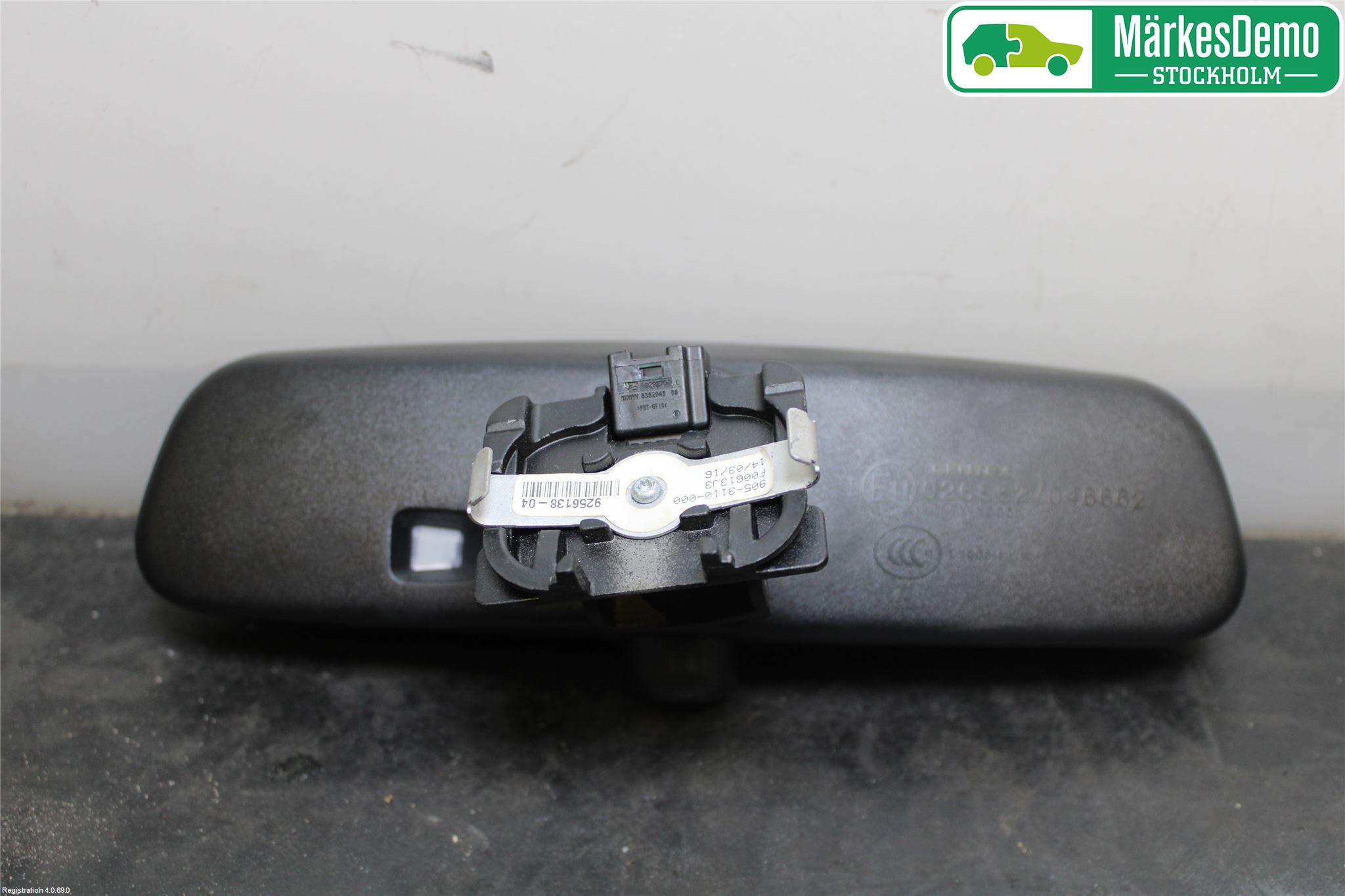 BMW X5 F15 13-18 Speil Innvendig El