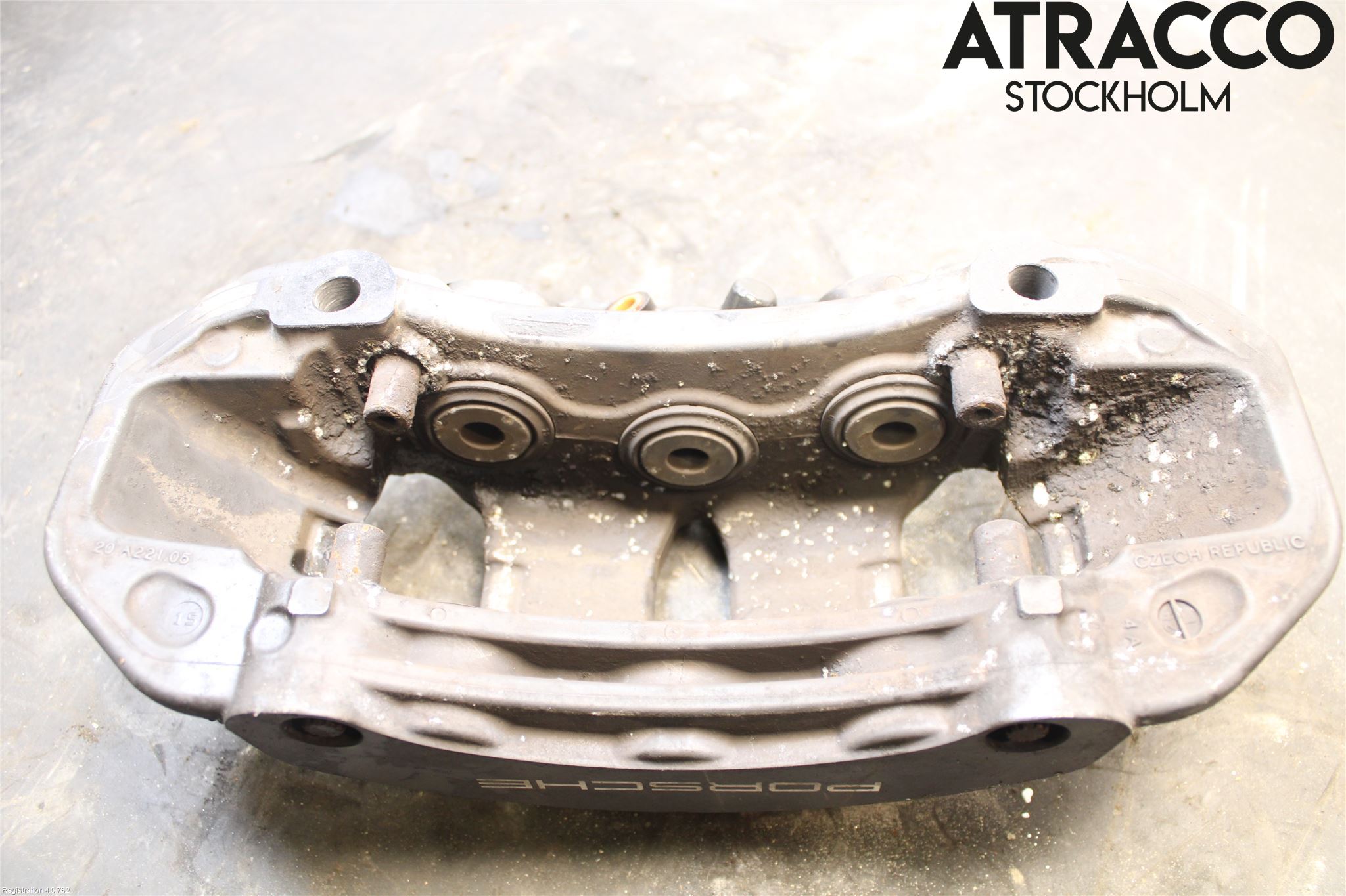 Porsche CAYENNE 03- Bremsecaliper Foran Venstre