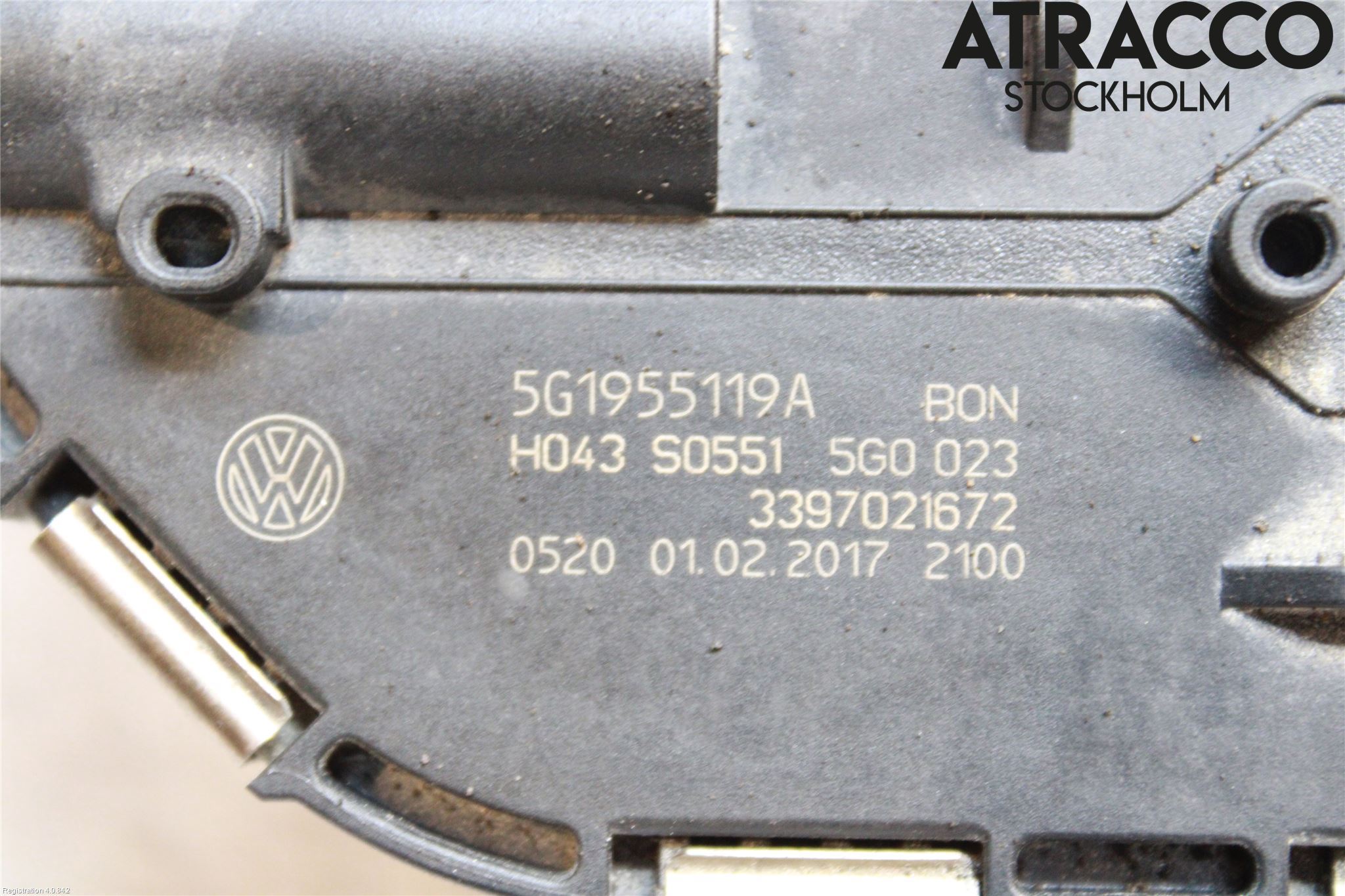 Volkswagen VW GOLF / E-GOLF VII 13-20 Viskermotor Frontrute