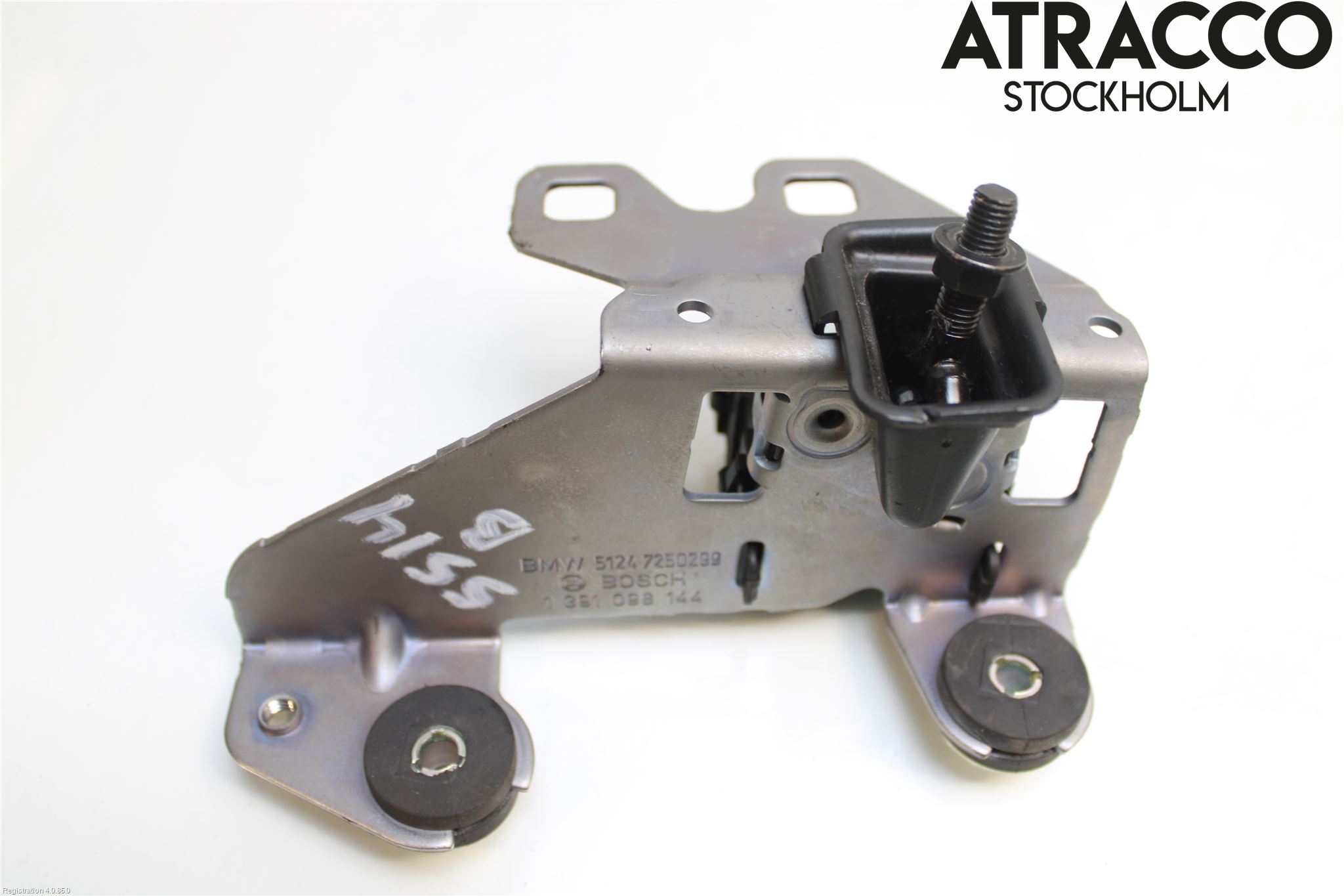 BMW 5 F10/F11/F18 09-17 Bakluke-Lokk Låsekasse
