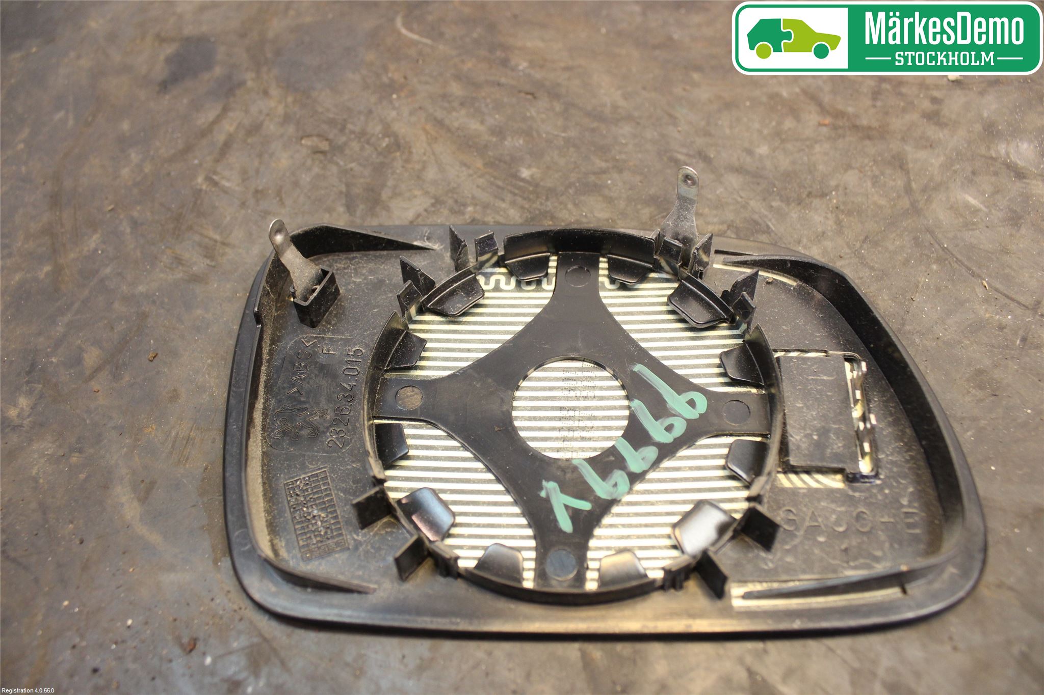 Peugeot 407 Speil Glass V