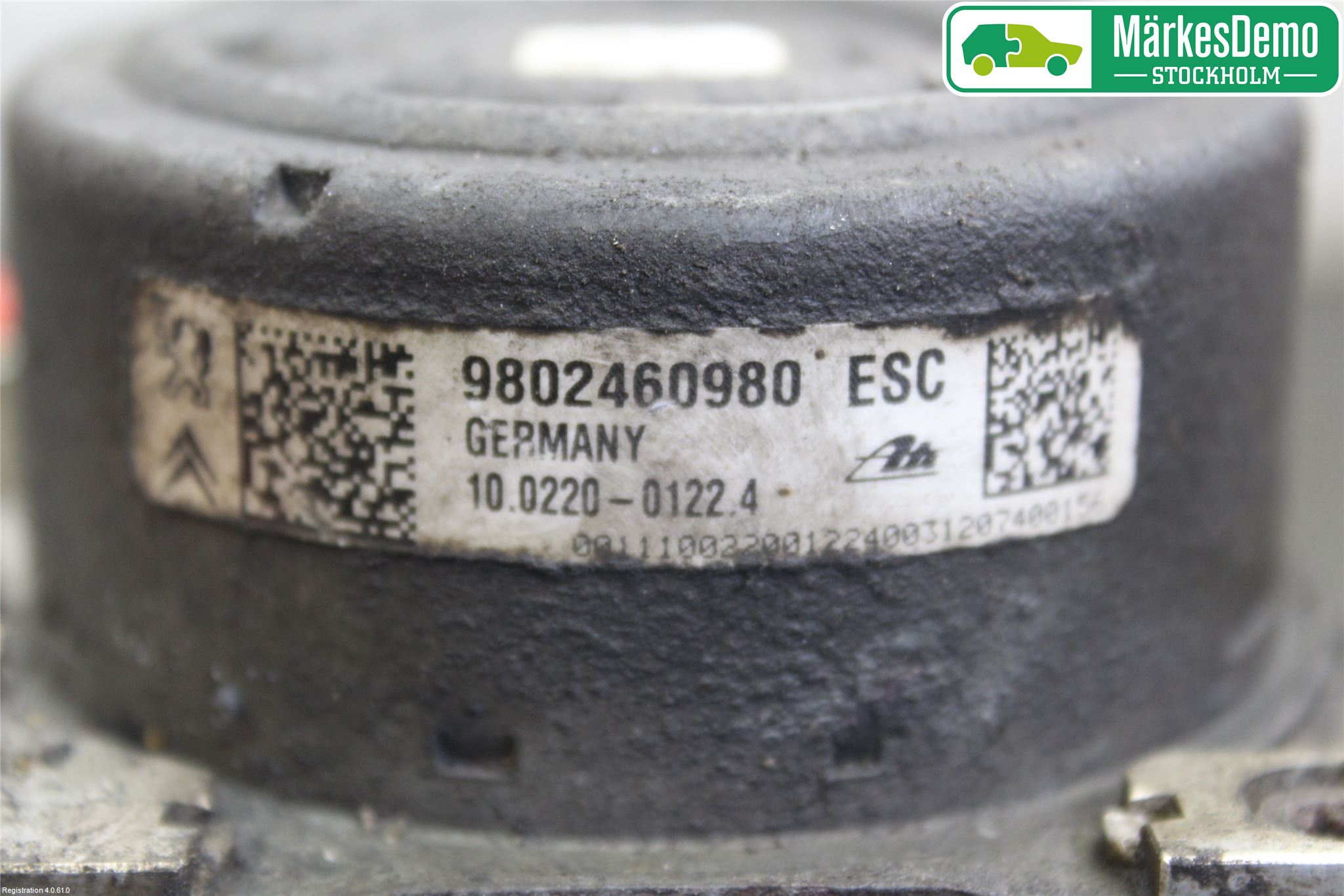 Peugeot 208 12-15 Abs Hydraulikkaggregat