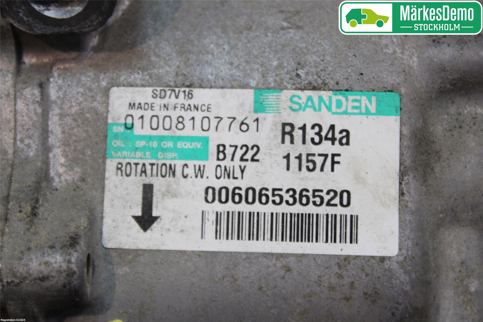 Alfa 147 Varme Ac Kompressor