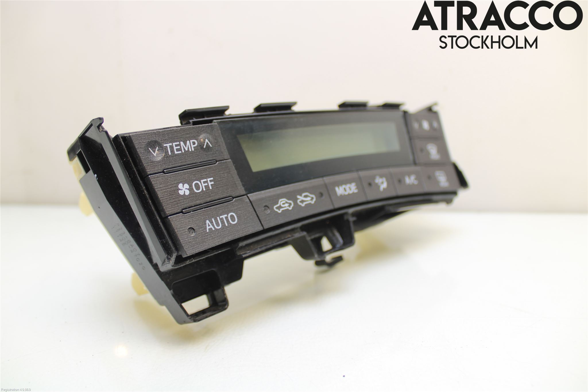 Toyota PRIUS ZVW30 09-20 Varme Ac Betjening-Display
