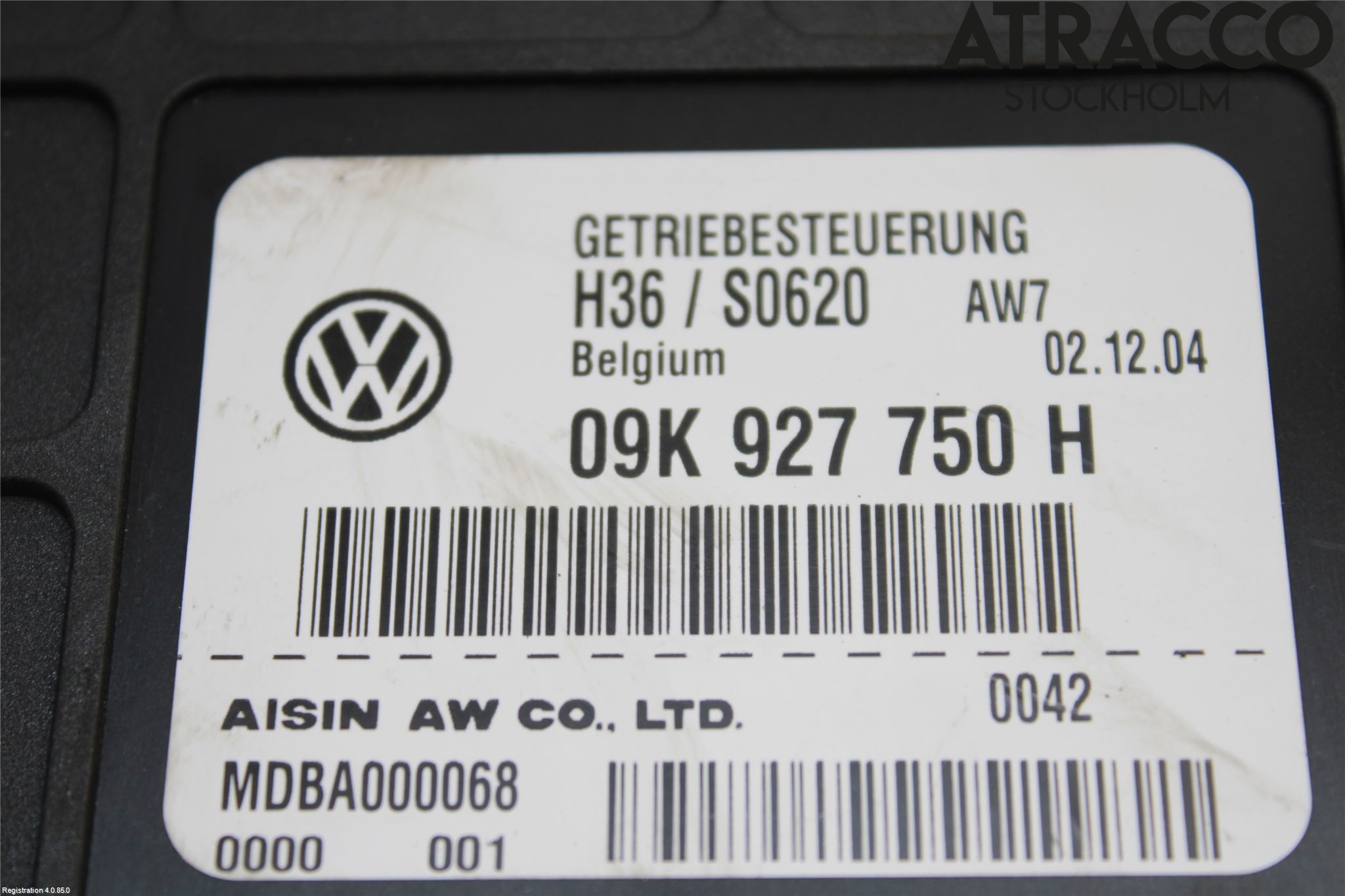 Volkswagen VW TRANSP/CARAVELLE (T5) 04-15 Styreenhet Gearkasse