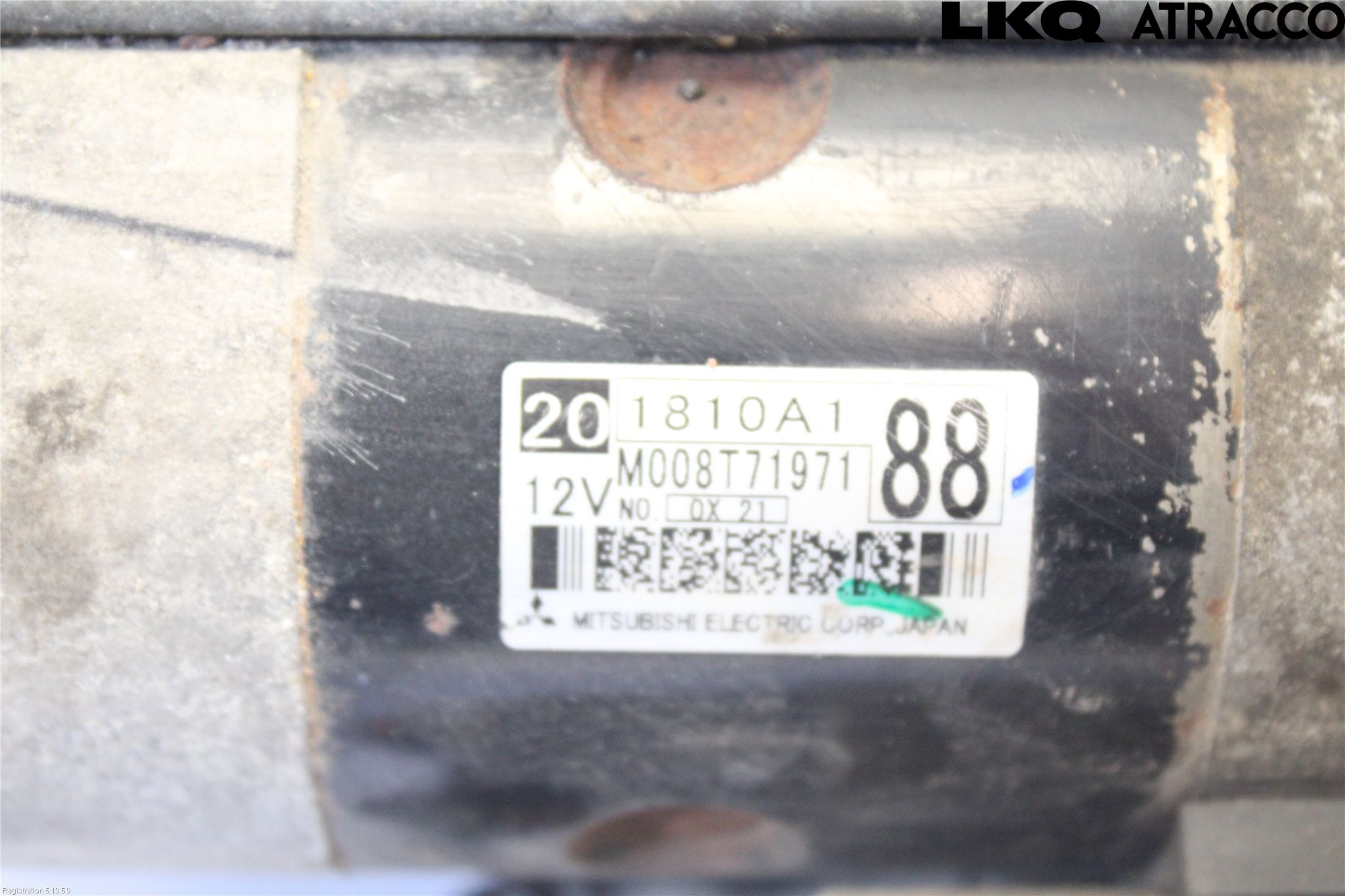 Mitsubishi LANCER 07-14 Startmotor Diesel
