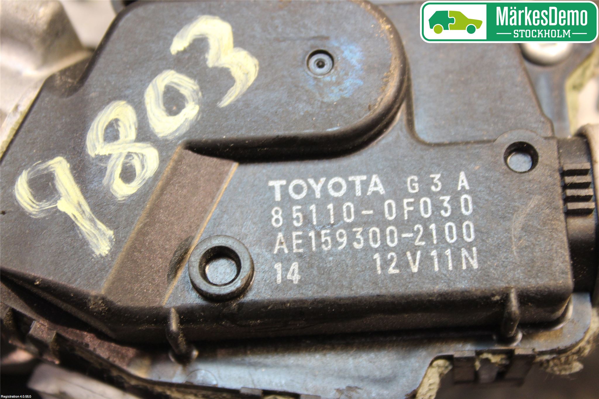 Toyota VERSO 09-18 Viskermotor Frontrute