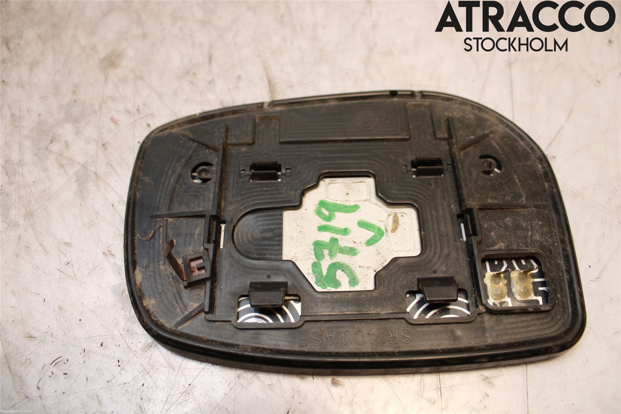 Toyota AURIS 07-09 Speil Glass V