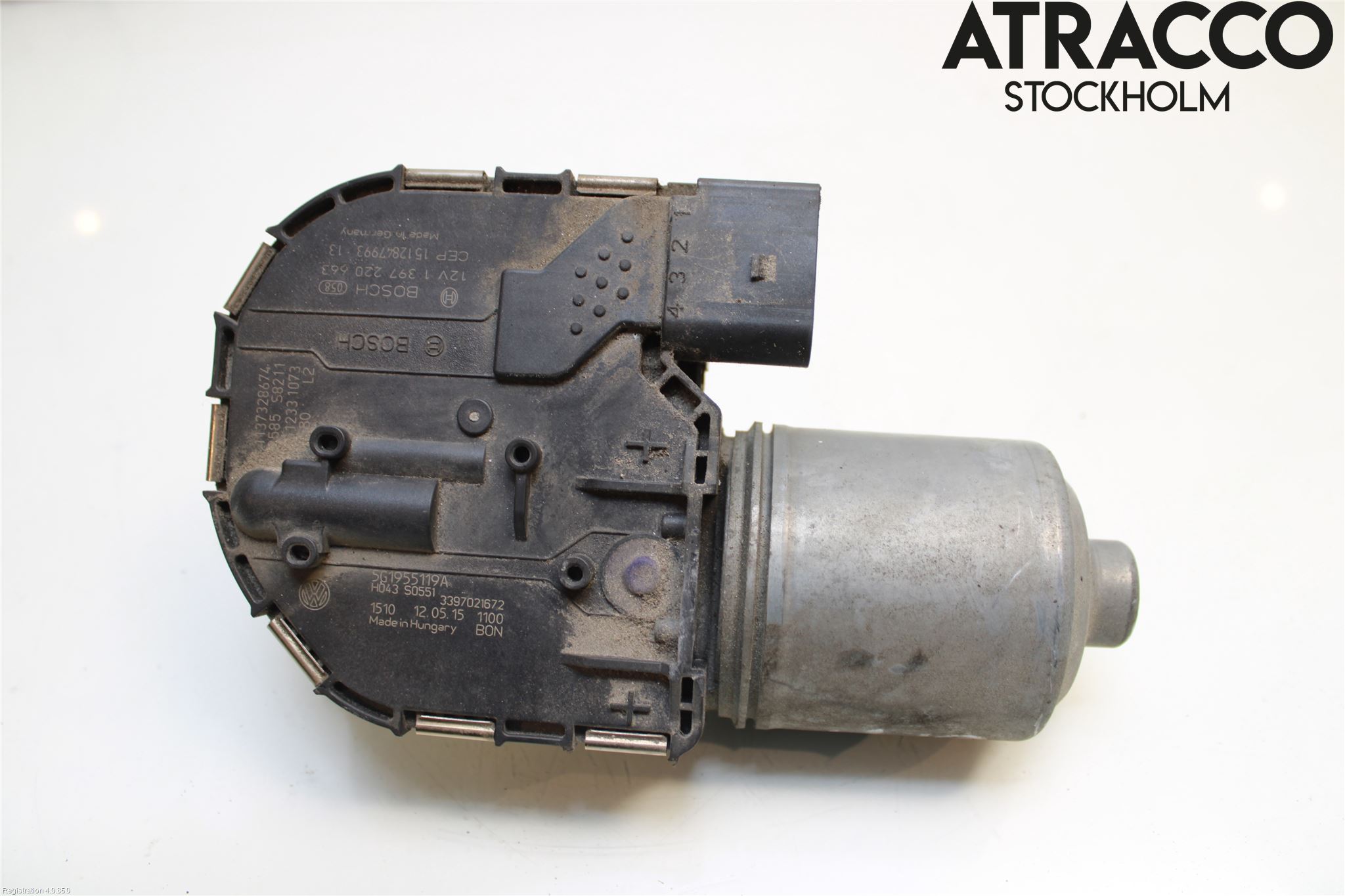 Volkswagen VW GOLF / E-GOLF VII 13-20 Viskermotor Frontrute